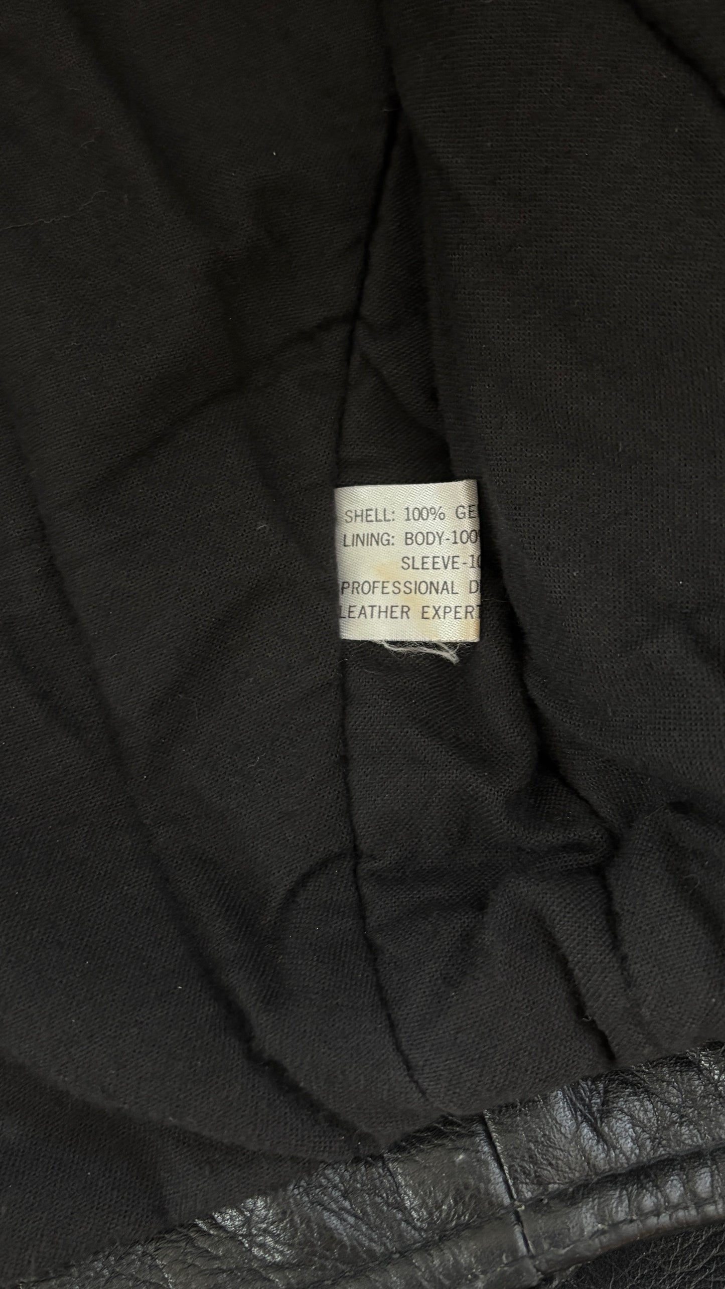 Junior Gaultier cropped leather jacket