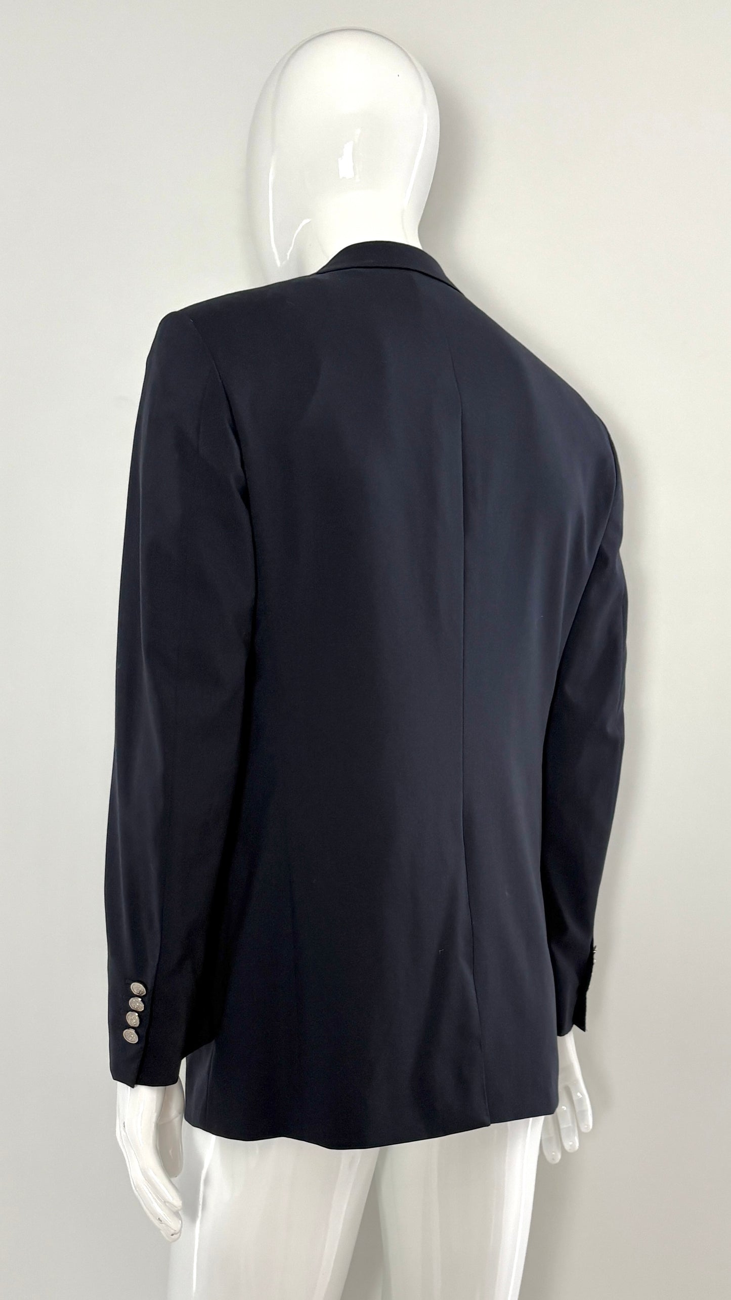 Hermés tailored jacket with embossed buttons