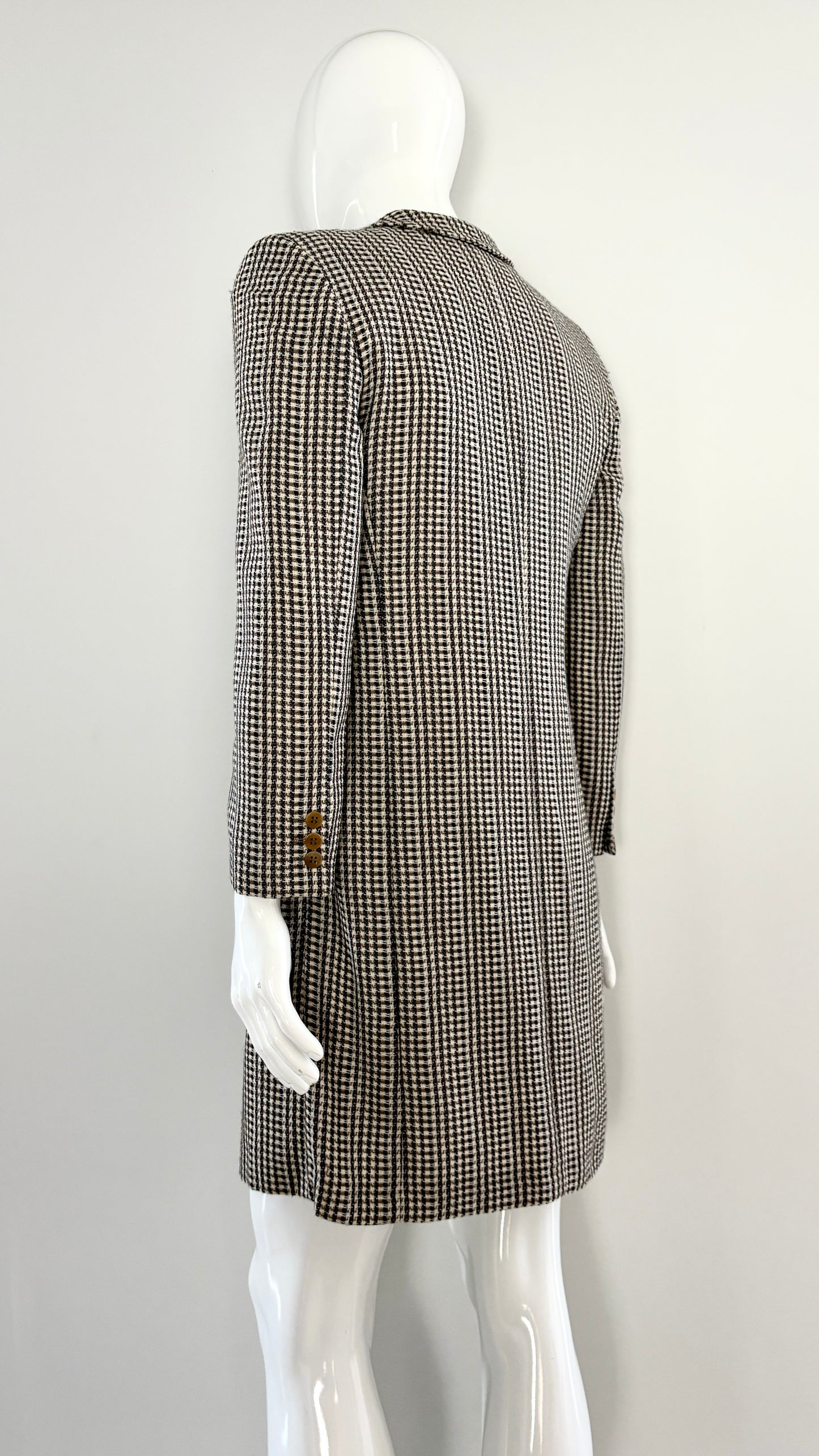 Armani houndstooth jacket/waistcoat