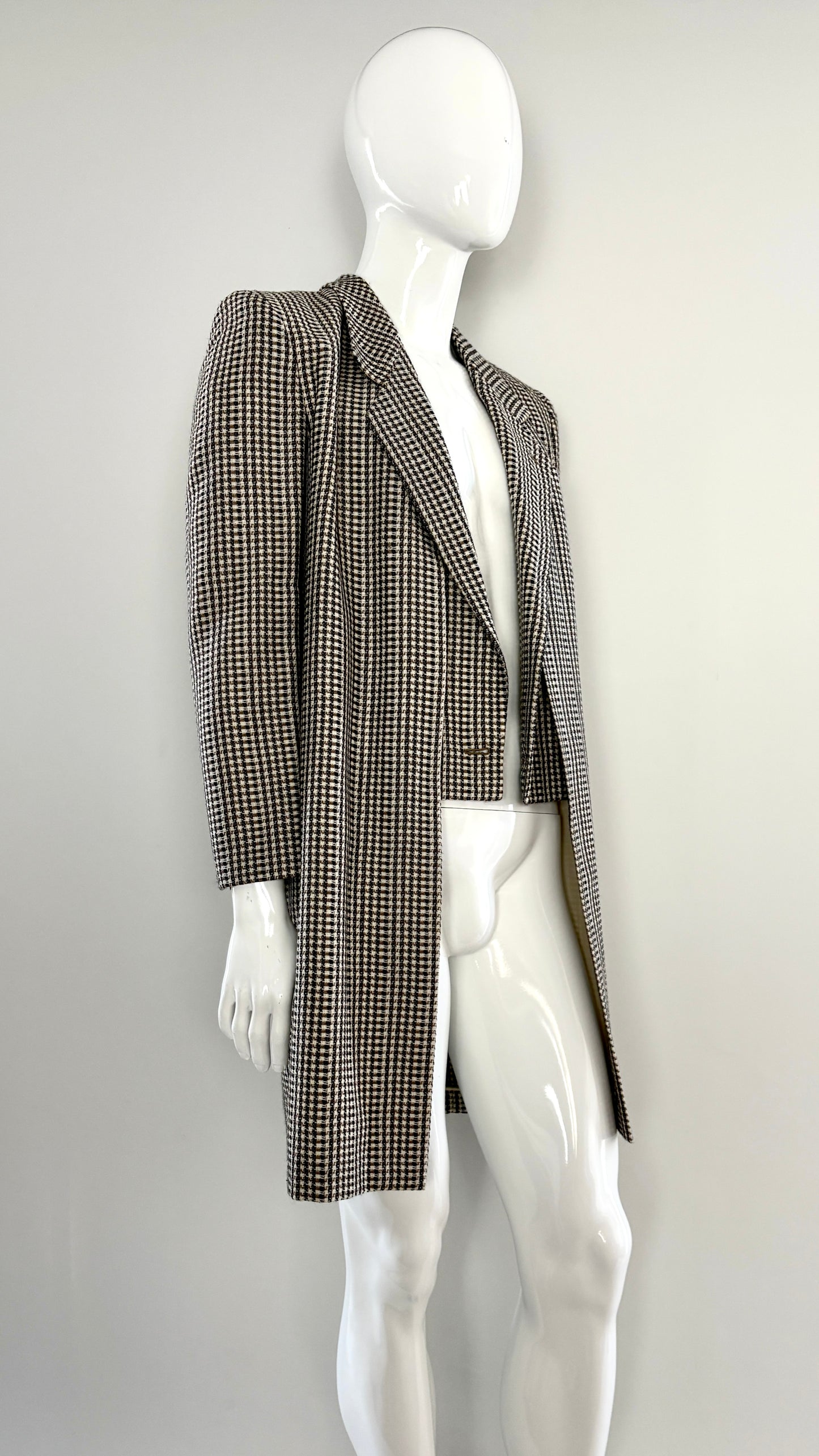 Armani houndstooth jacket/waistcoat