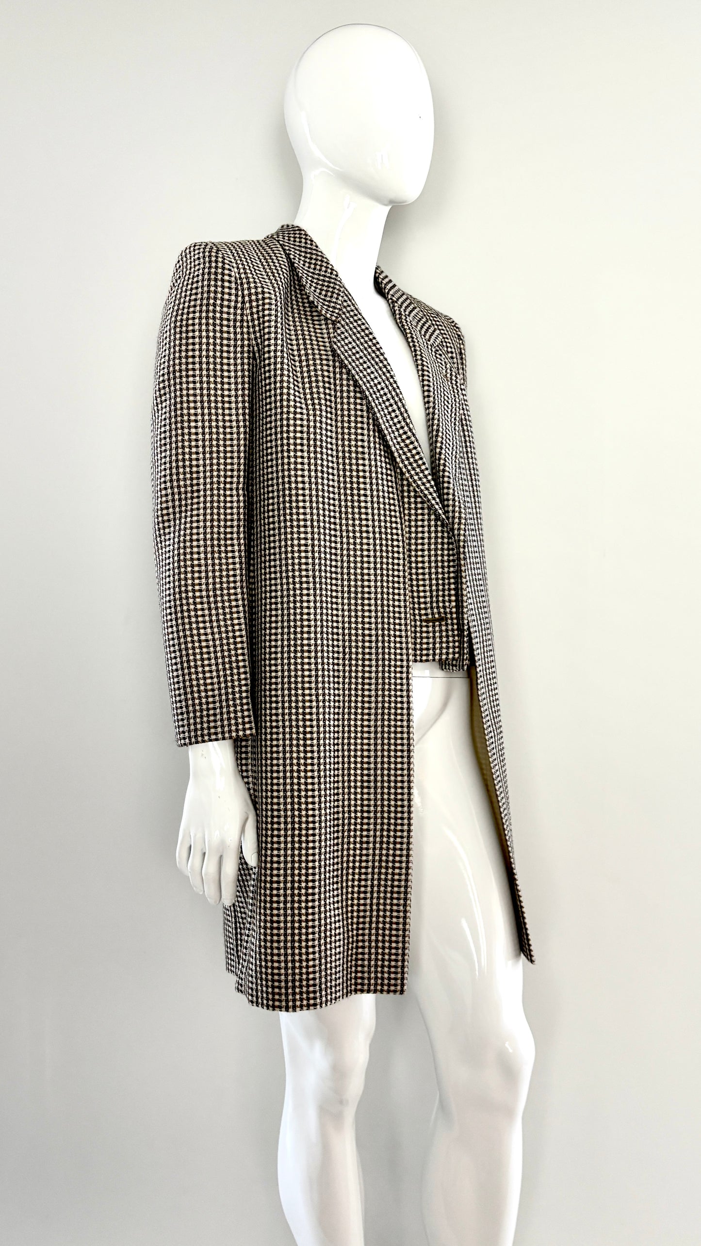 Armani houndstooth jacket/waistcoat