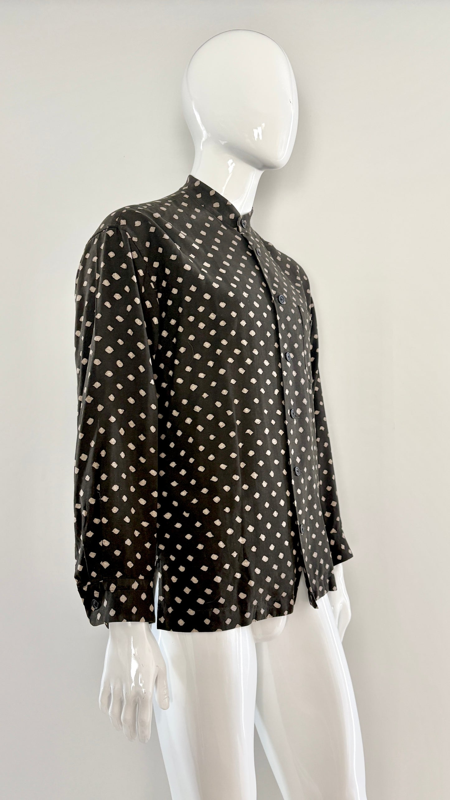 Issey Miyake graphic shirt