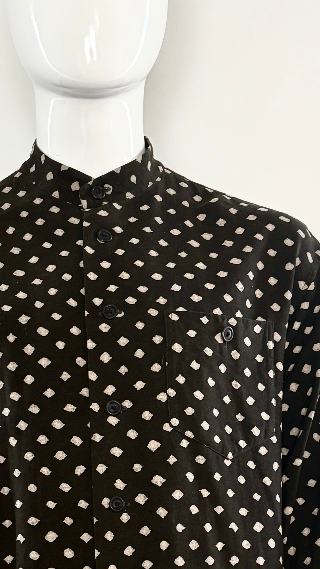 Issey Miyake graphic shirt