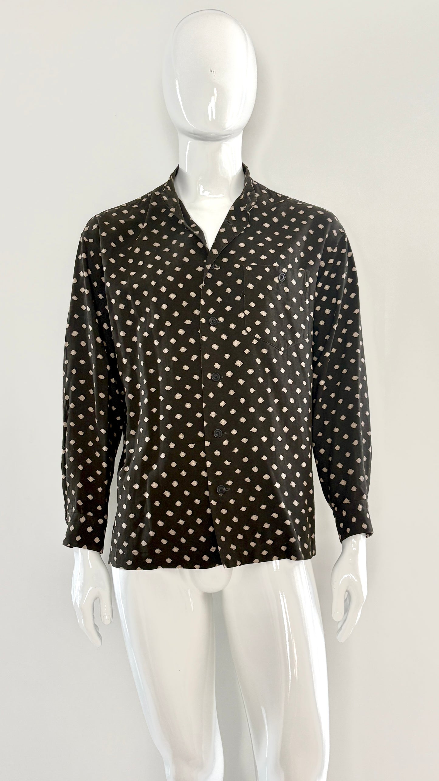 Issey Miyake graphic shirt