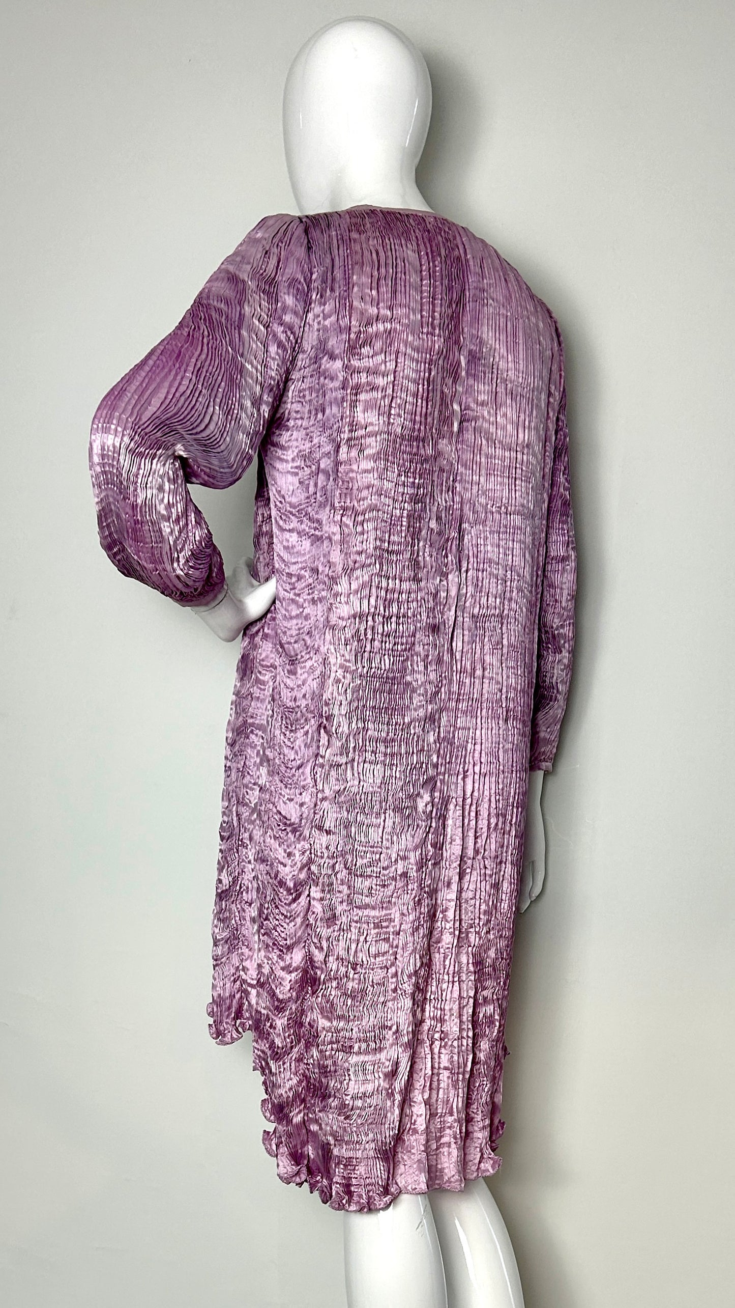 Charles and Patricia Lester pleated jacket