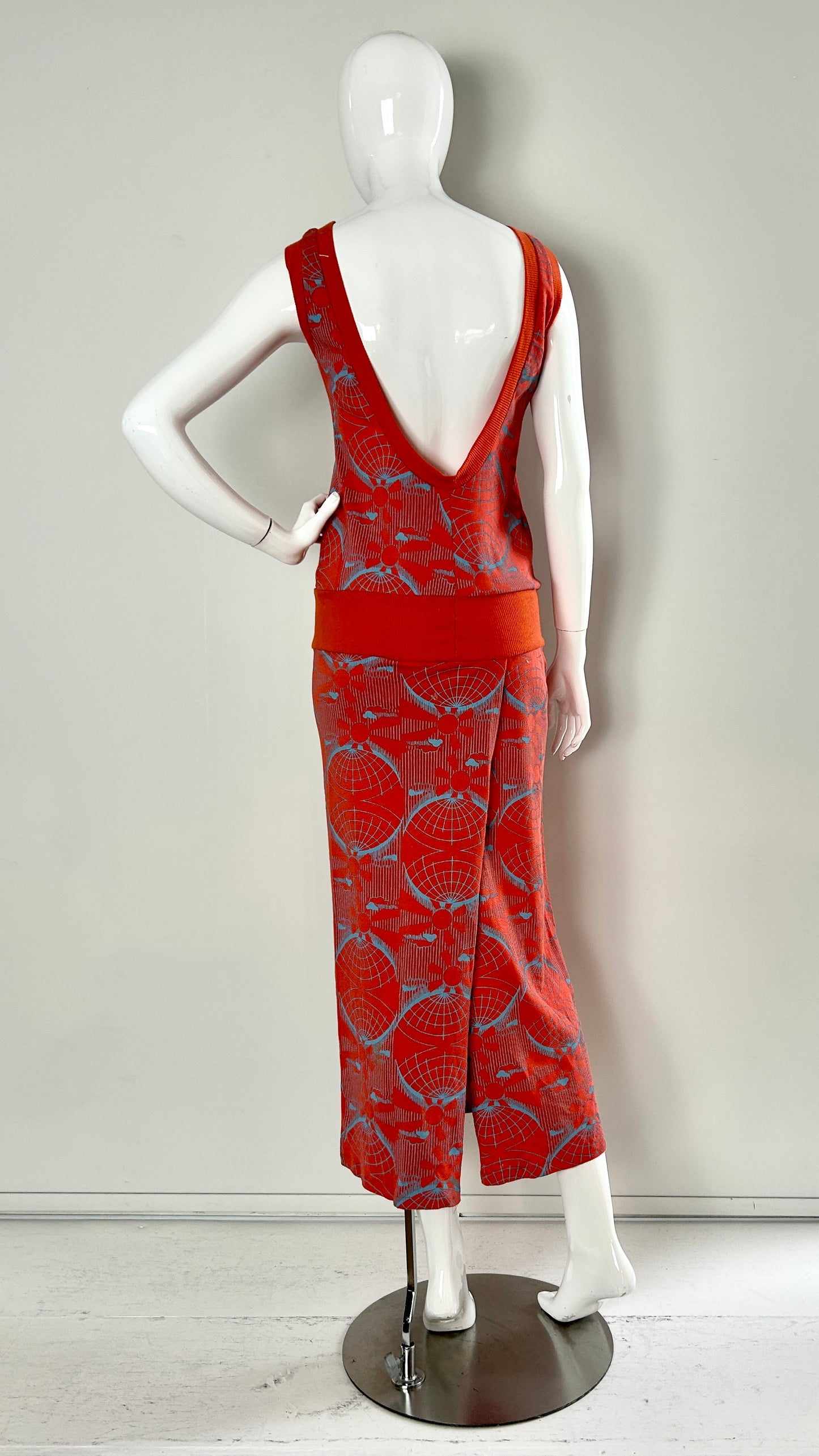 Swanky Modes printed jersey dress