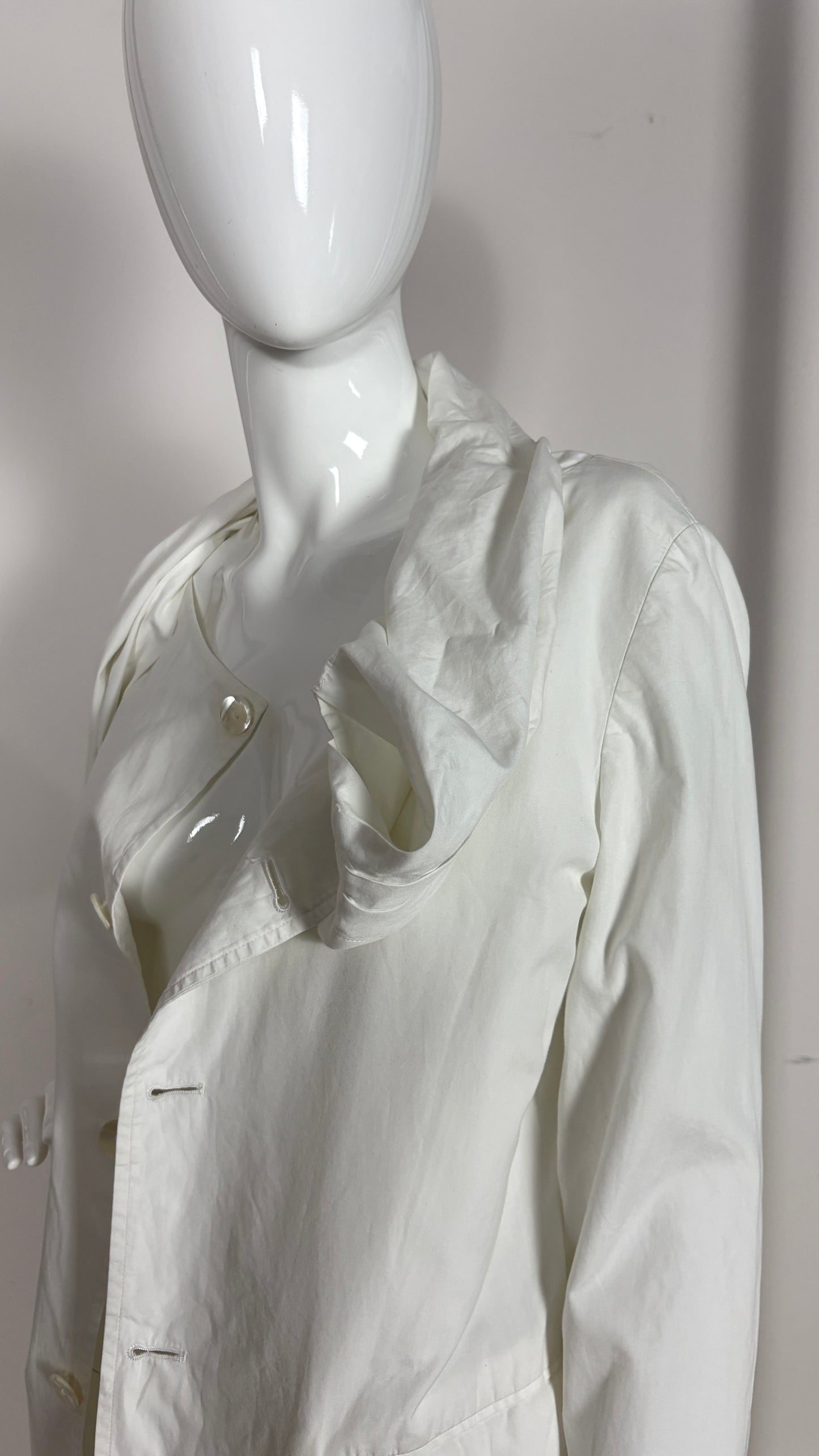Comme des Garcons tricot jacket with wrap collar