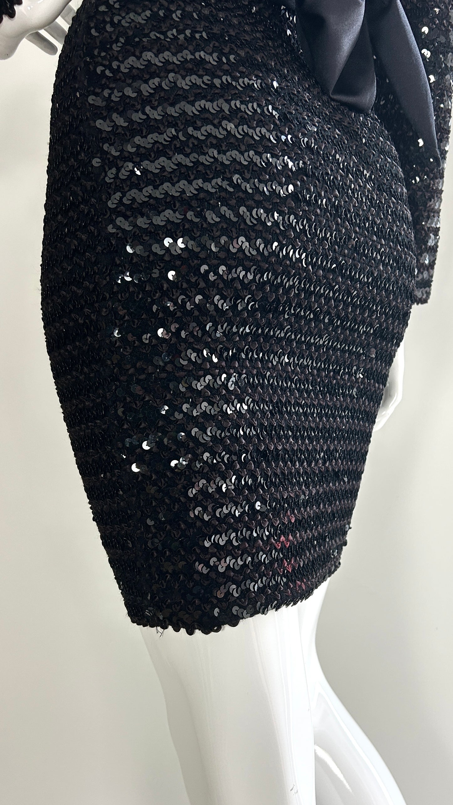Junior Gaultier sequin two piece sequin dress