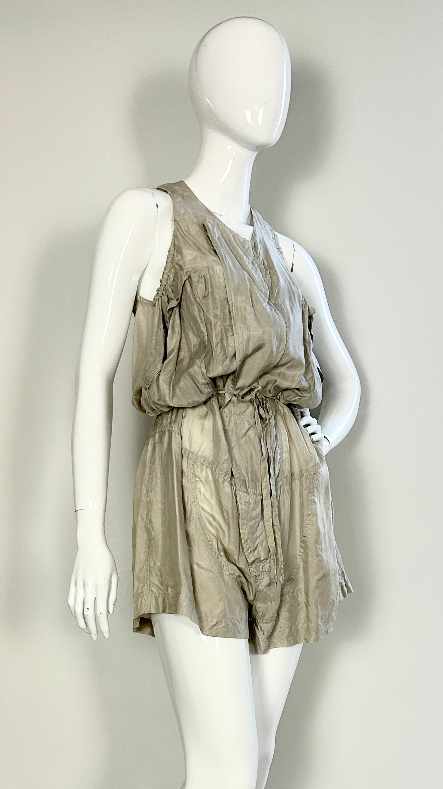 Katharine Hamnett silk playsuit