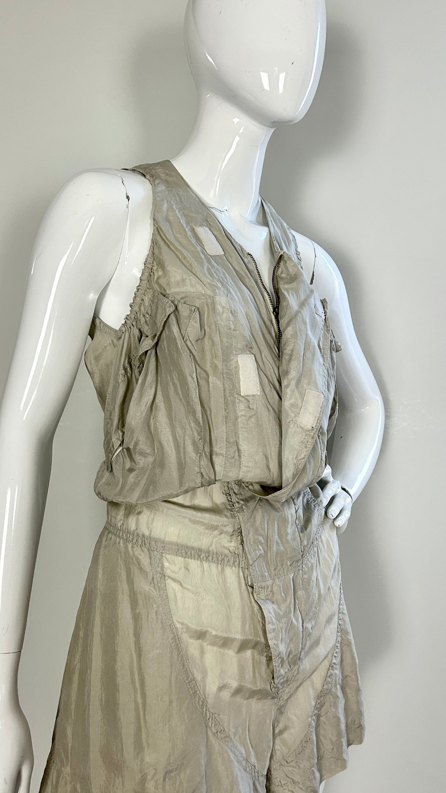 Katharine Hamnett silk playsuit