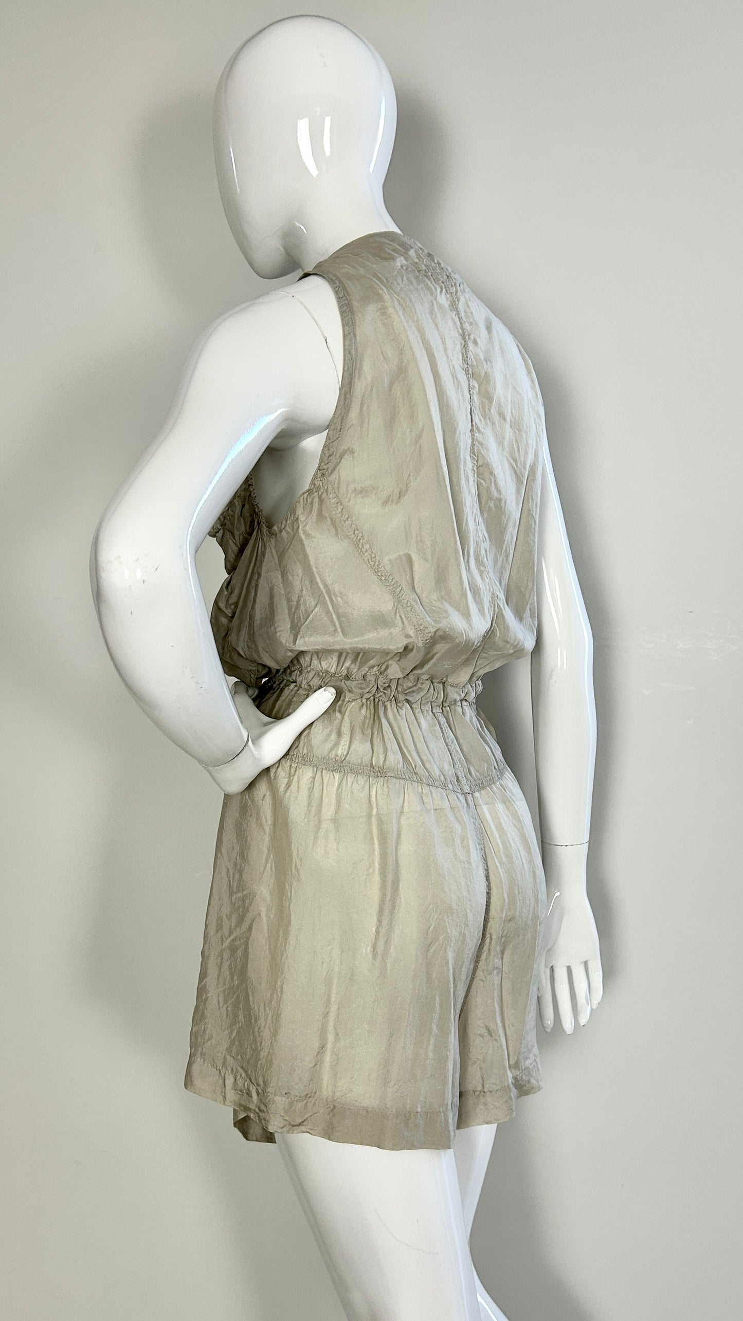 Katharine Hamnett silk playsuit
