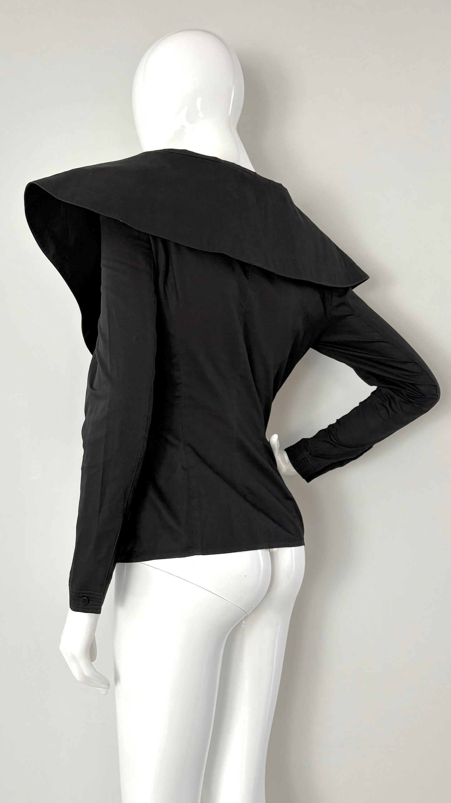 Claude Montana jacket with exaggerated collar