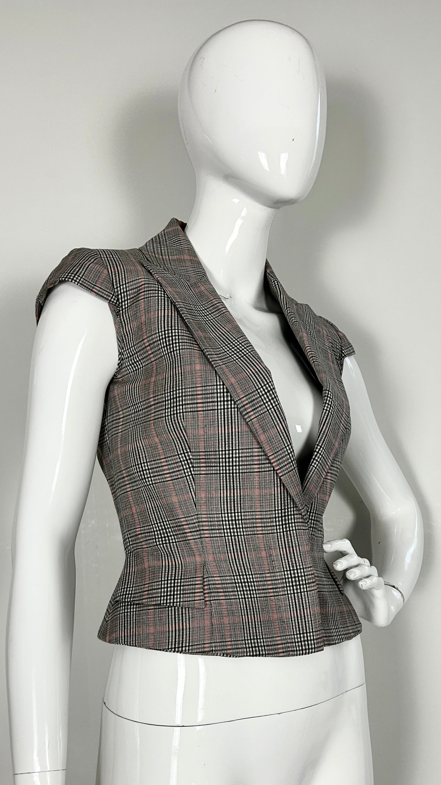 Alexander McQueen cropped tailored jacket