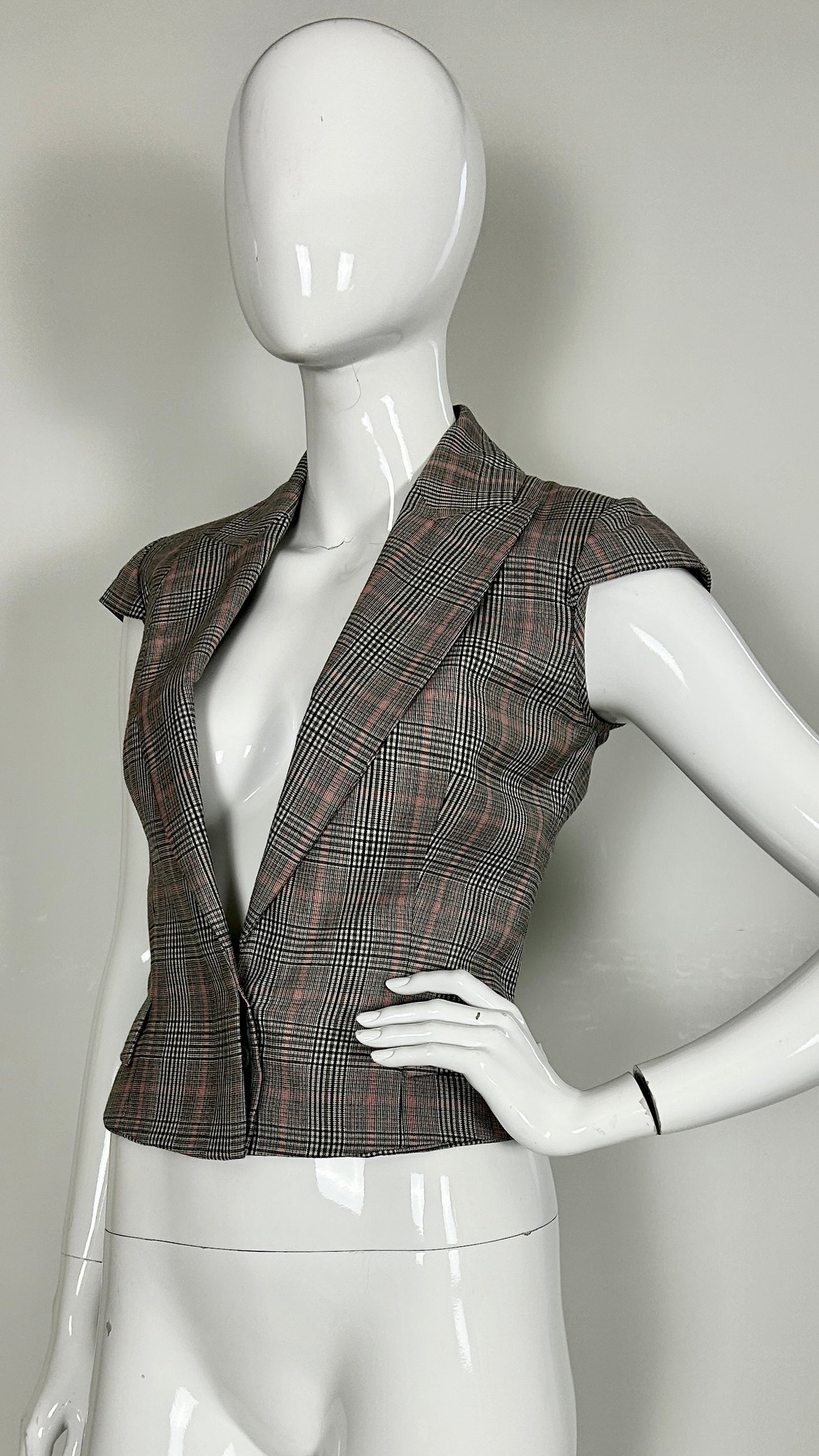 Alexander McQueen cropped tailored jacket