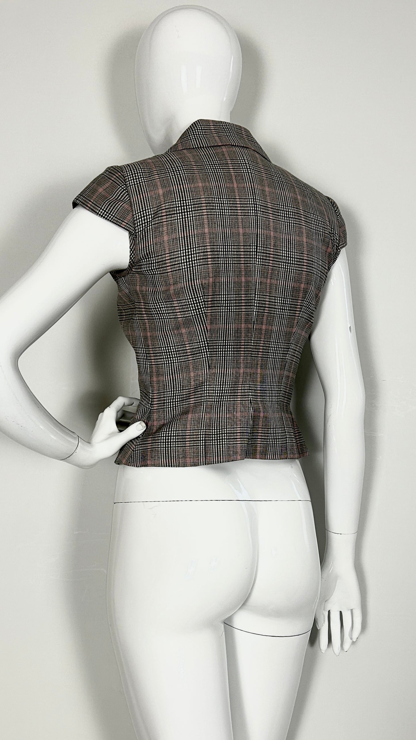 Alexander McQueen cropped tailored jacket