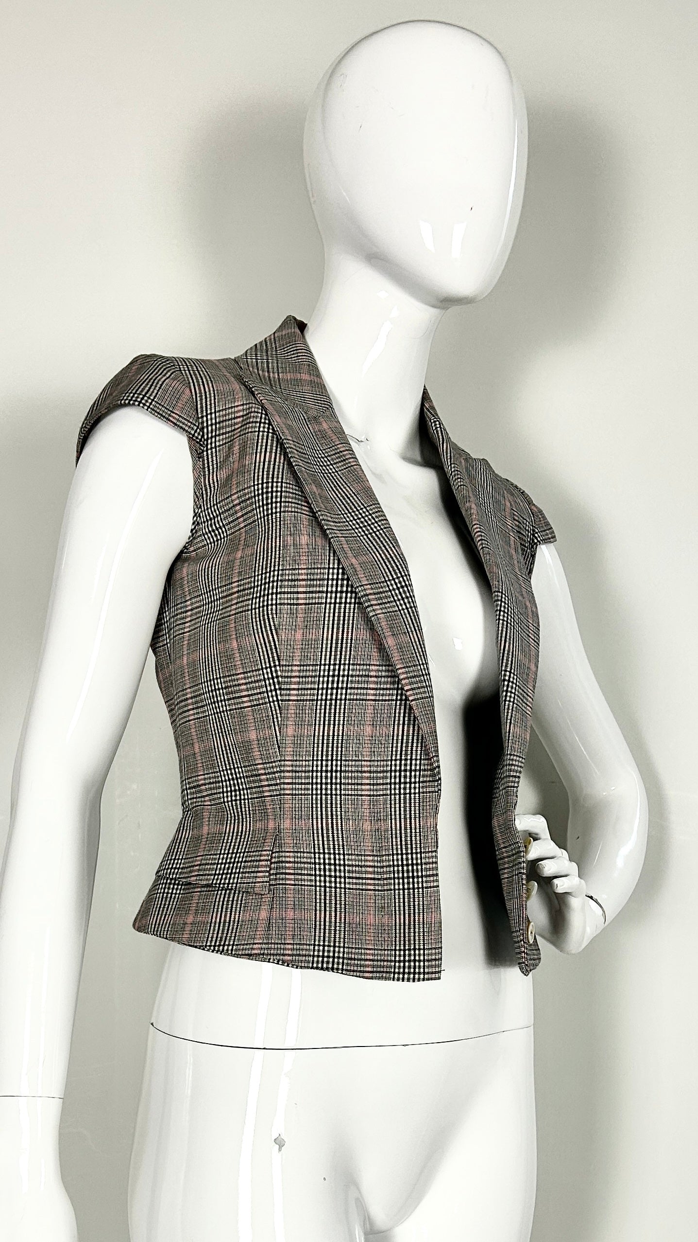 Alexander McQueen cropped tailored jacket