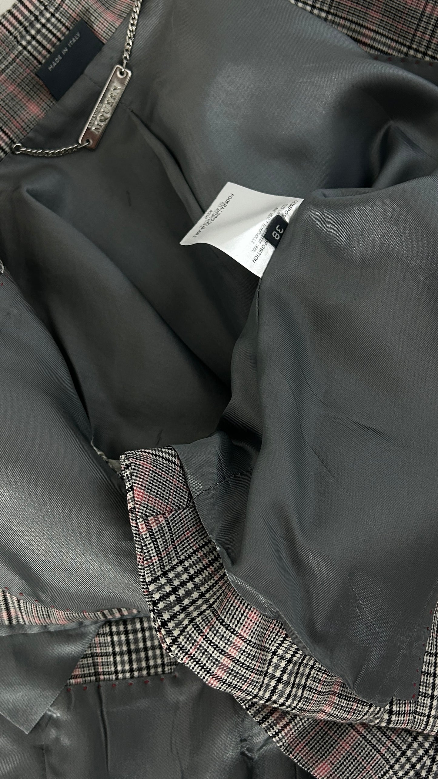 Alexander McQueen cropped tailored jacket