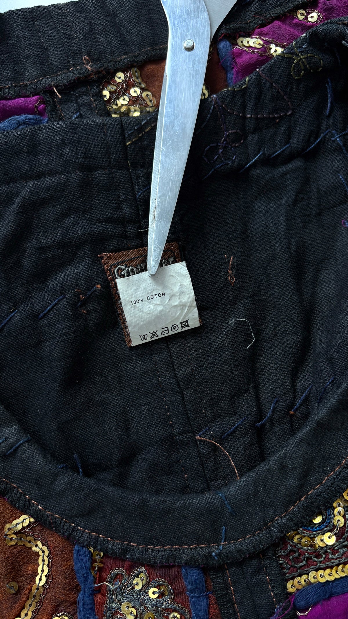 Jean Paul Gaultier - Gaultier Jeans patchwork dress