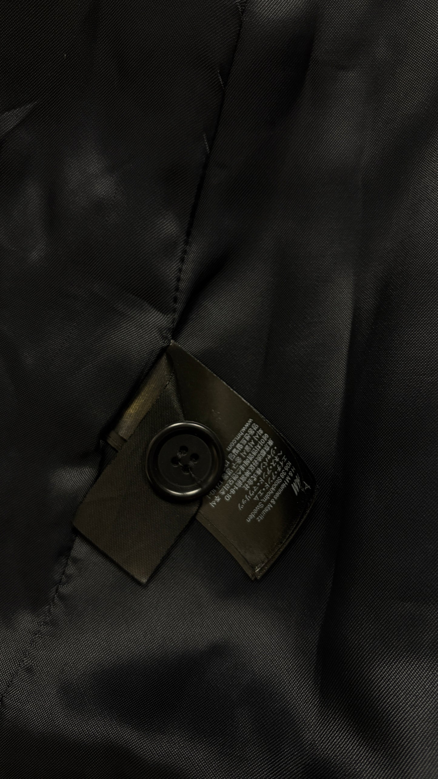Margiela X H&M exaggerated shoulder suit