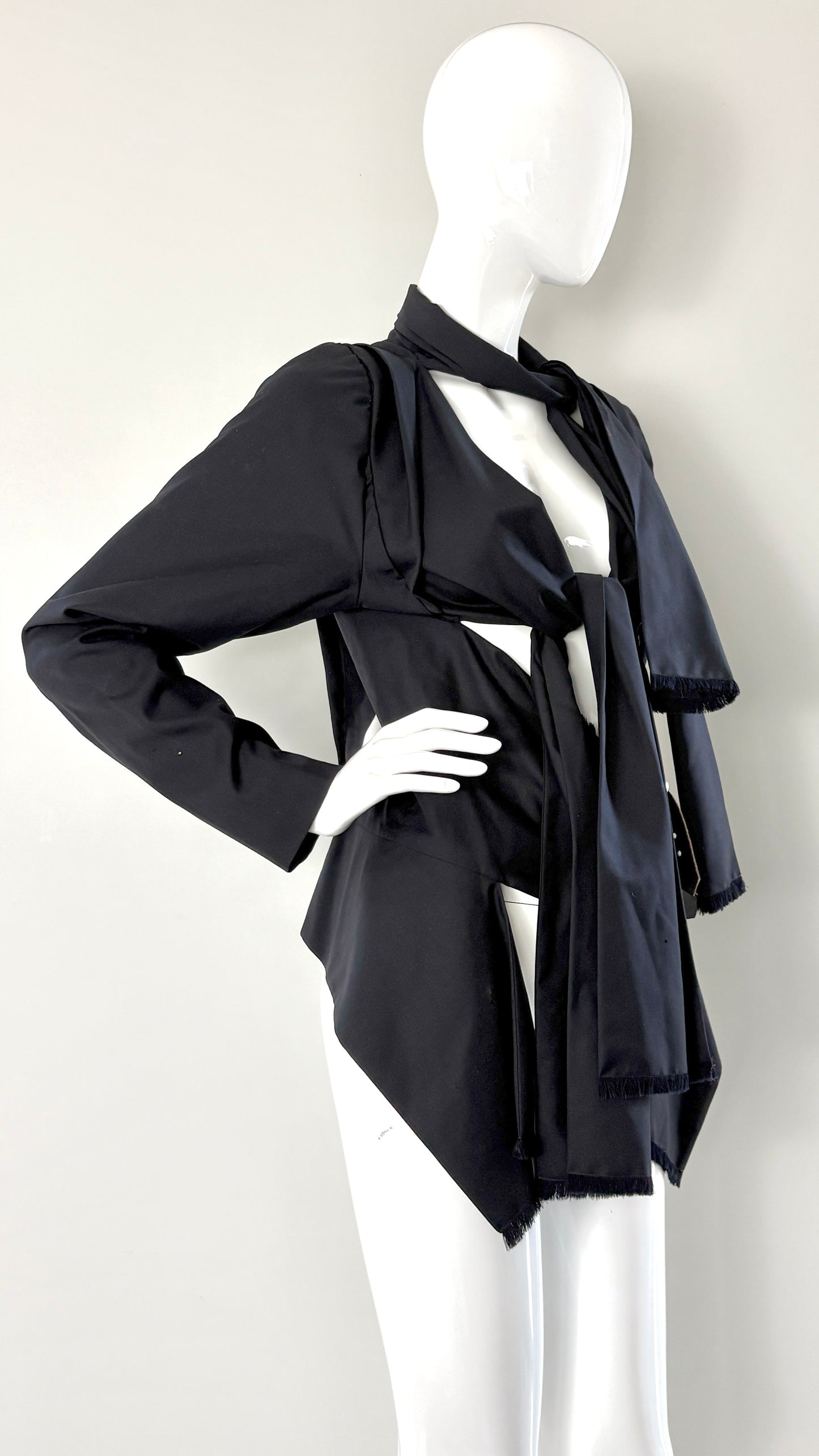 Vivienne Westwood jacket with integrated waistcoat and wraps