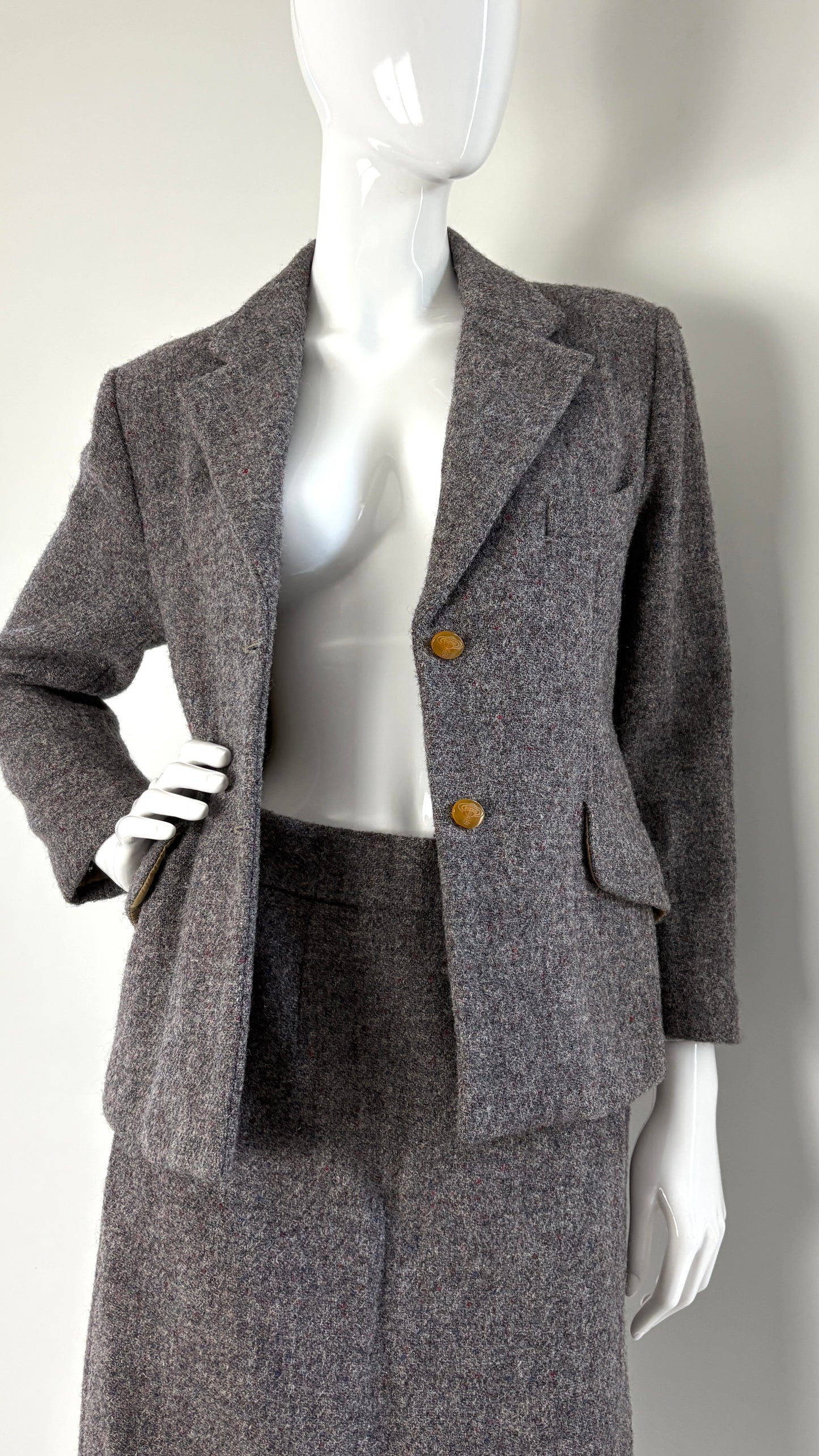 Vivienne Westwood tweed ensemble