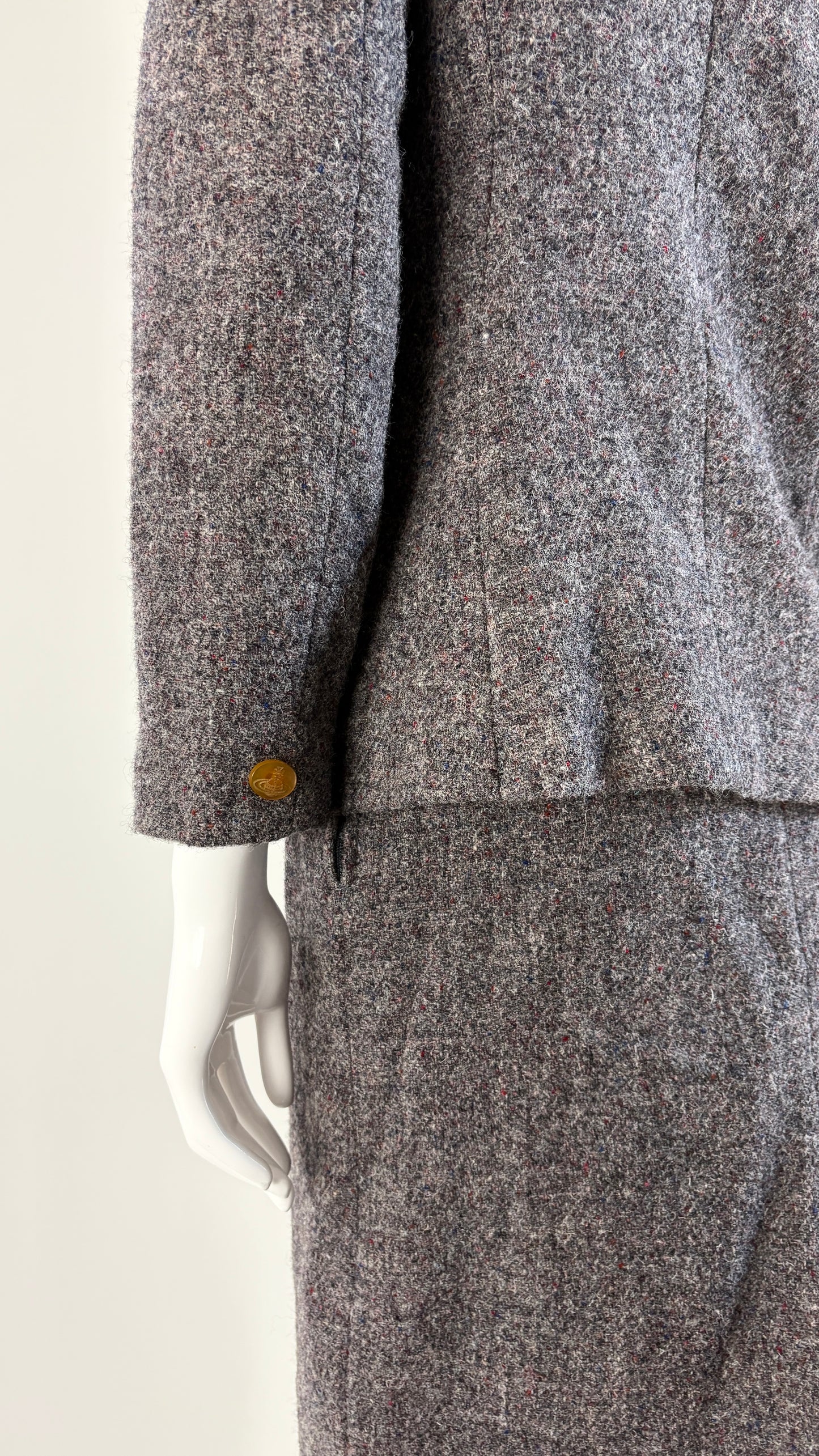 Vivienne Westwood tweed ensemble