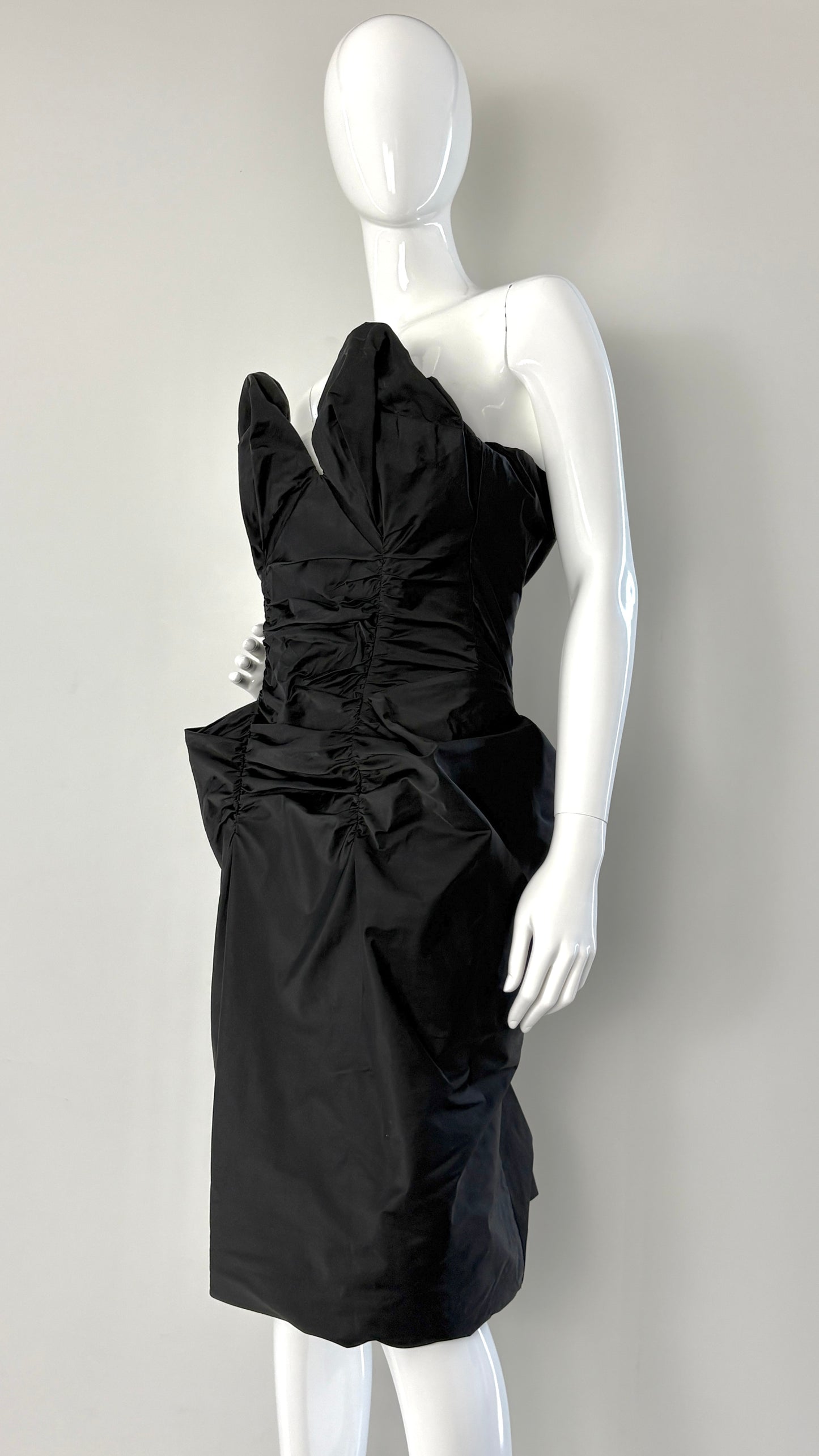 Vivienne Westwood taffeta dress with integrated corset
