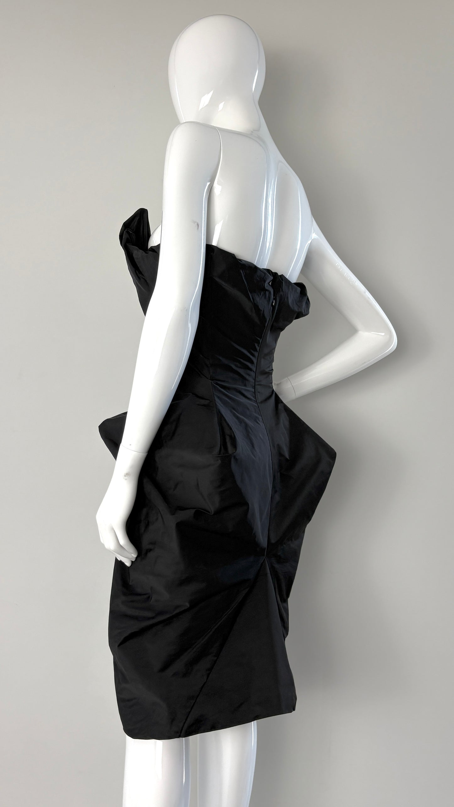 Vivienne Westwood taffeta dress with integrated corset