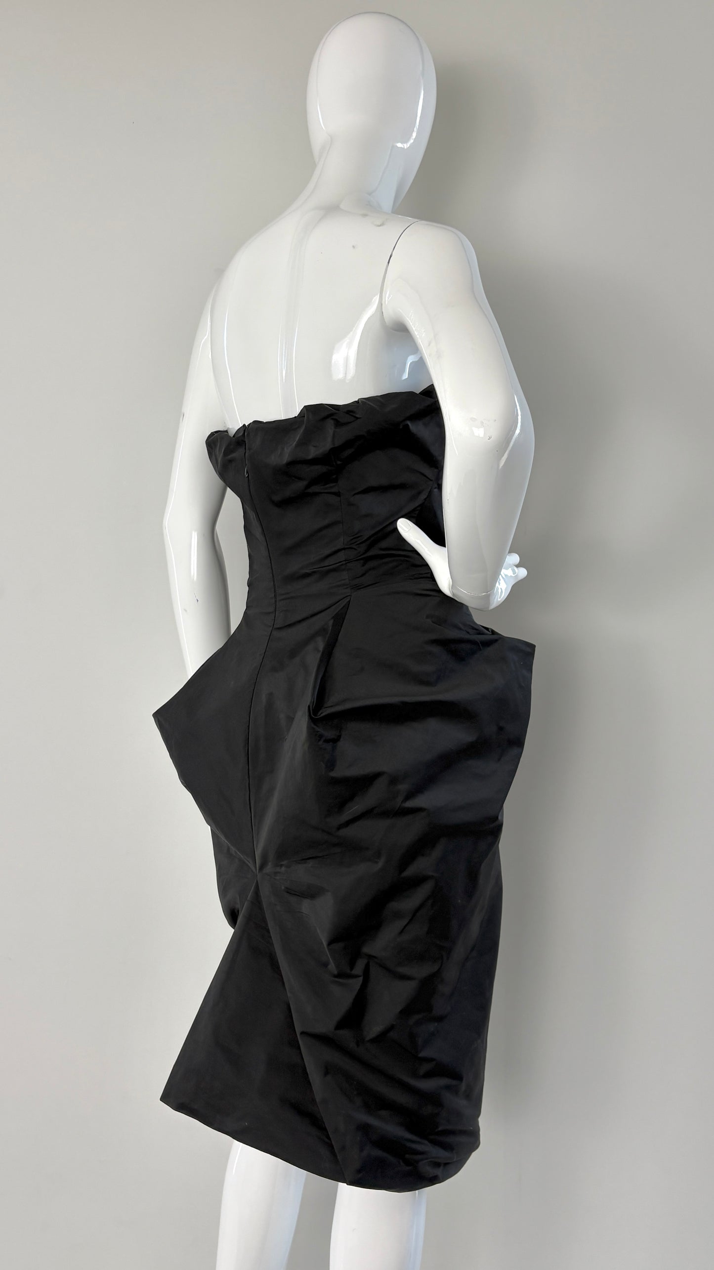 Vivienne Westwood taffeta dress with integrated corset