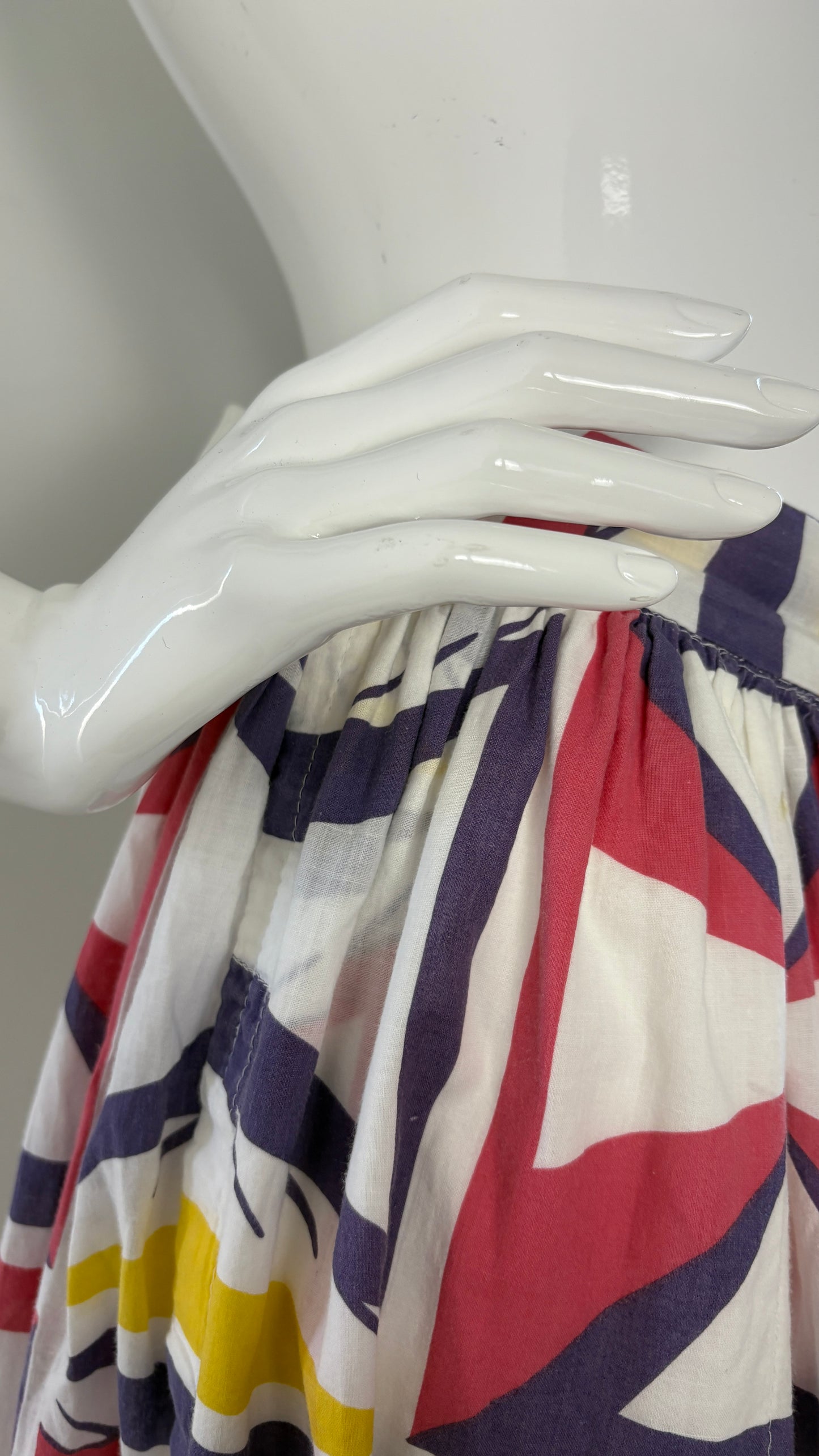 Vivienne Westwood & Malcolm Mclaren S/S 1983 'savage' Navajo print ensemble