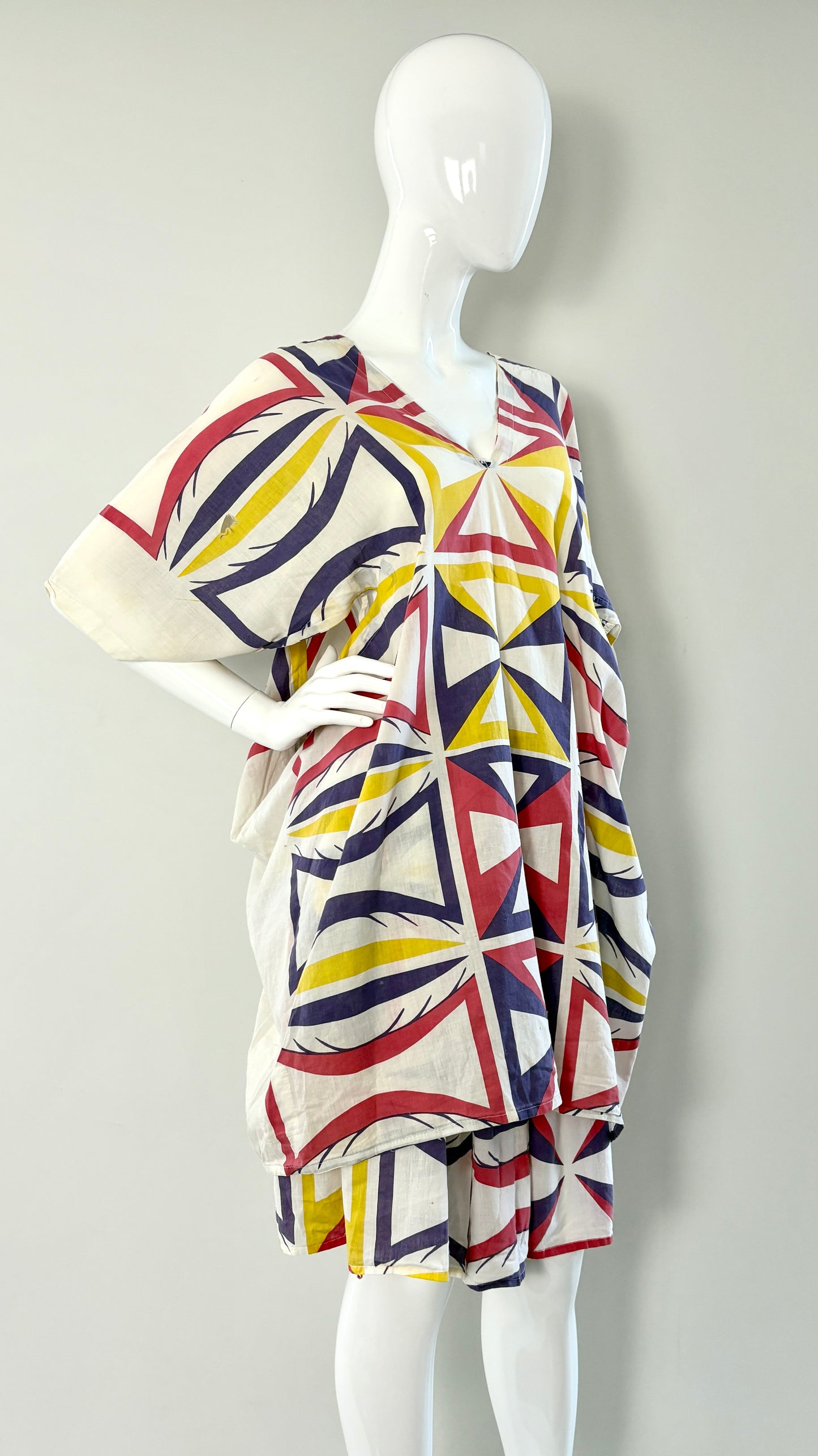 Vivienne Westwood & Malcolm Mclaren S/S 1983 'savage' Navajo print ensemble