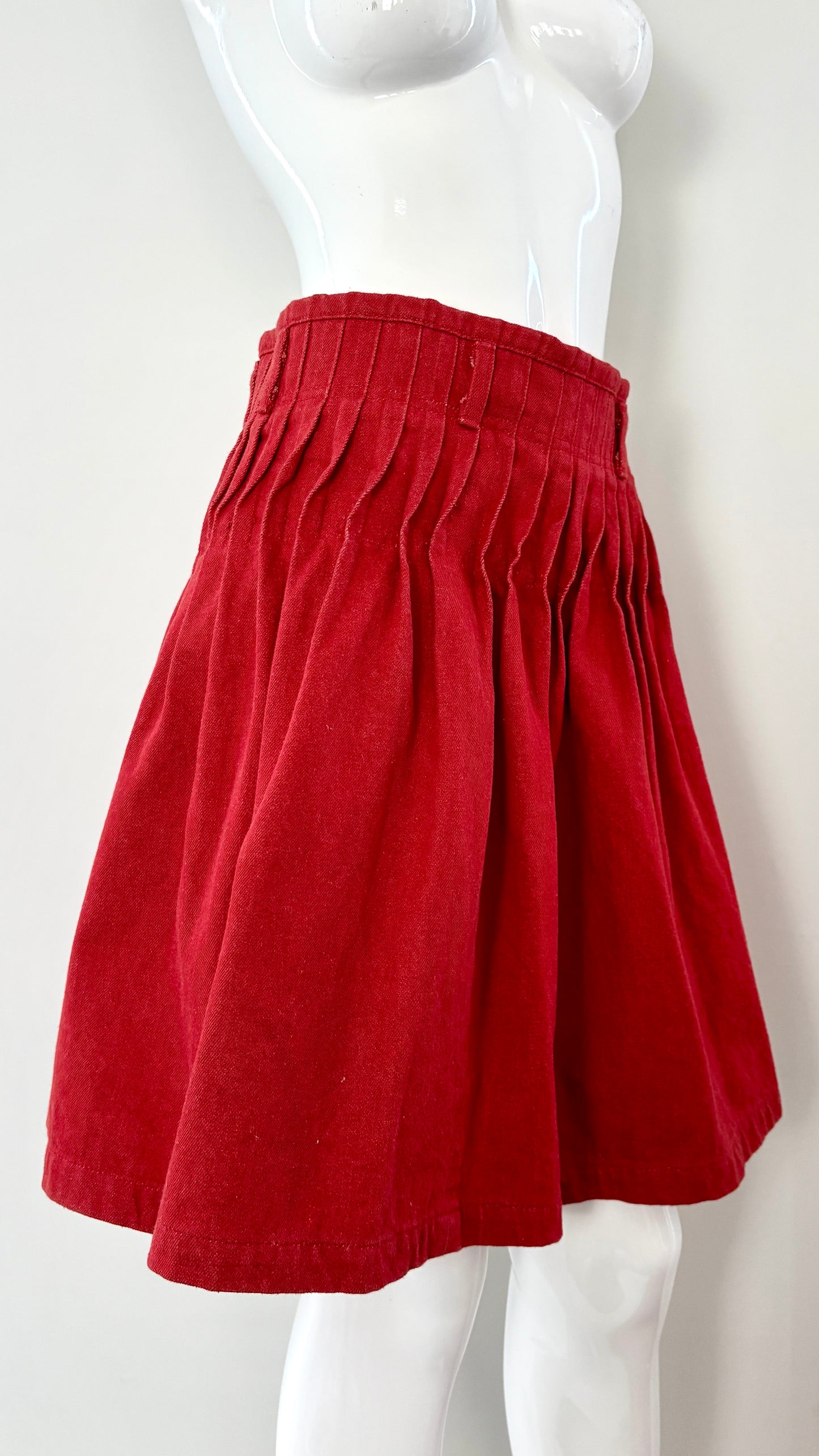 Issey Miyake I.S. pleated denim two piece