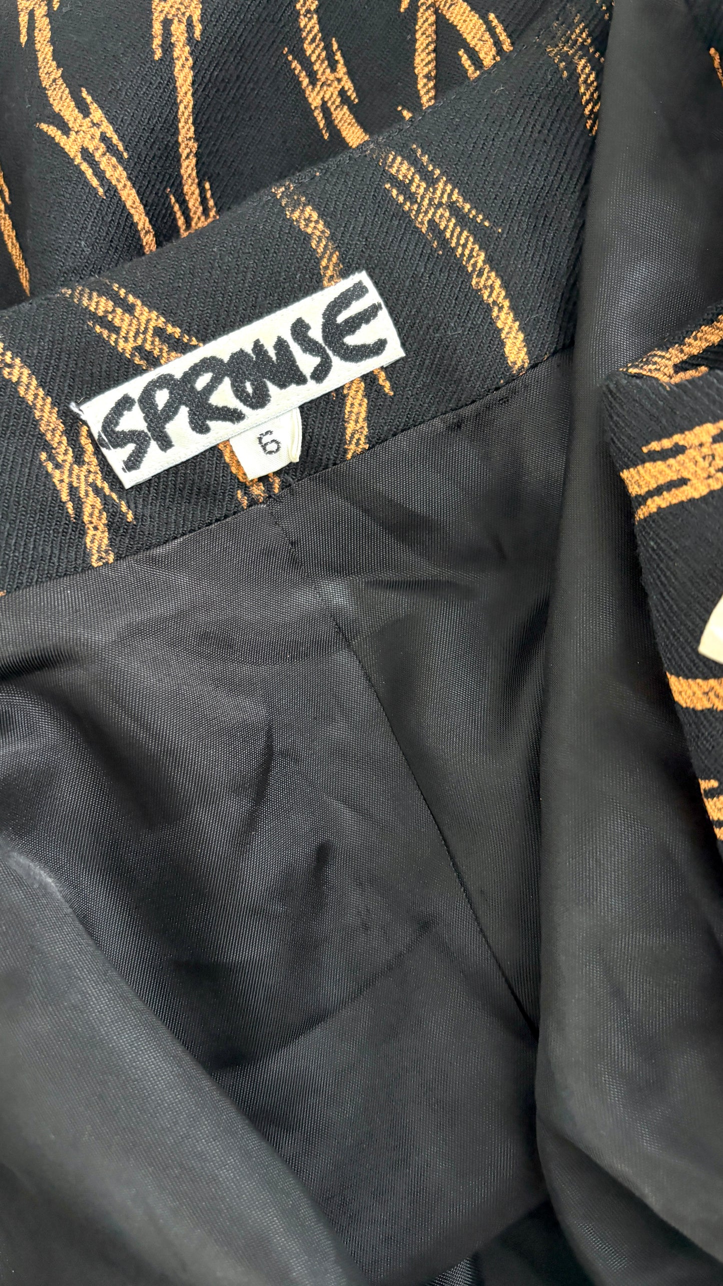 Stephen Sprouse 1988 barbed wire jacket