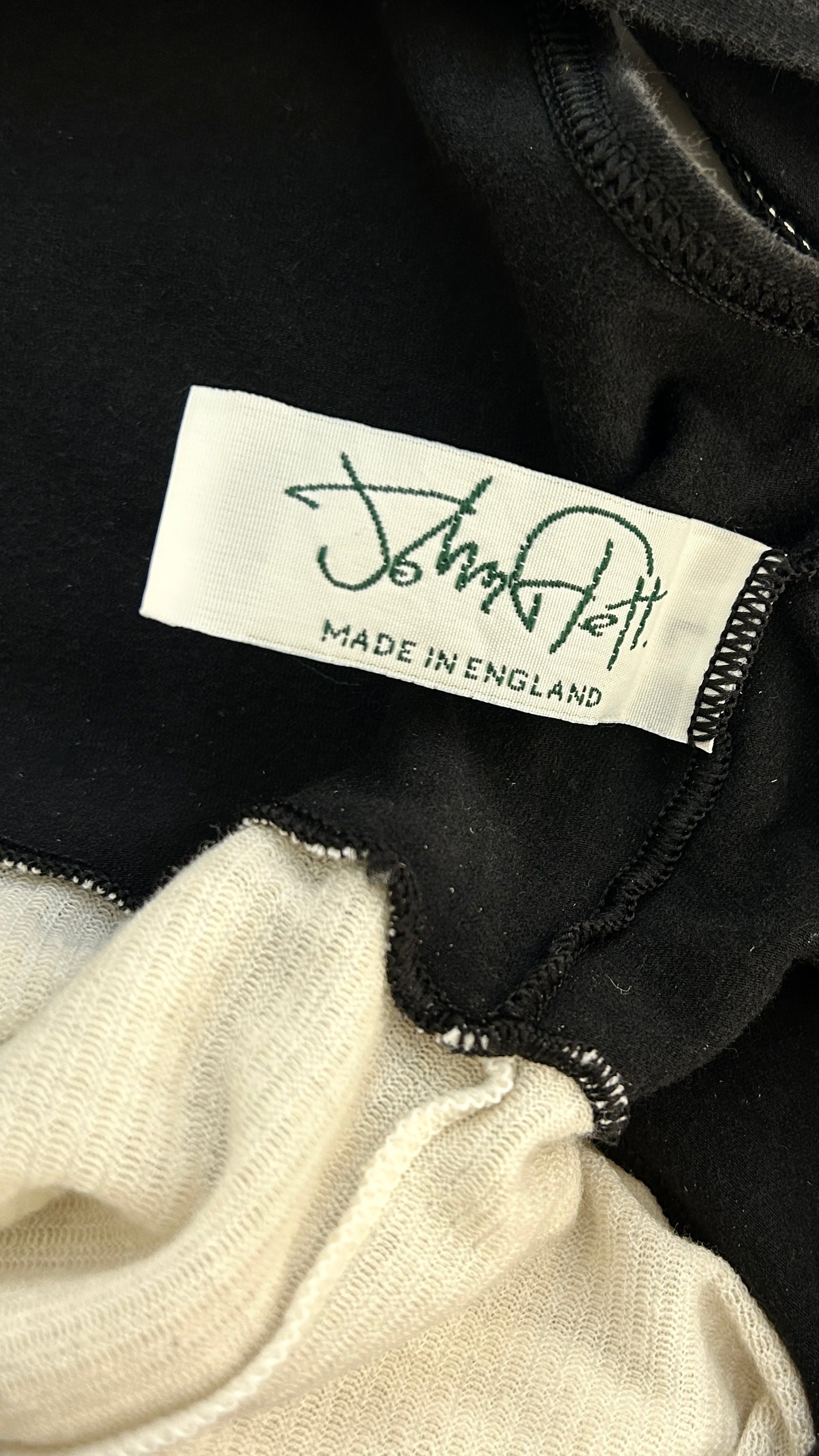 John Flett playsuit with contrast waist