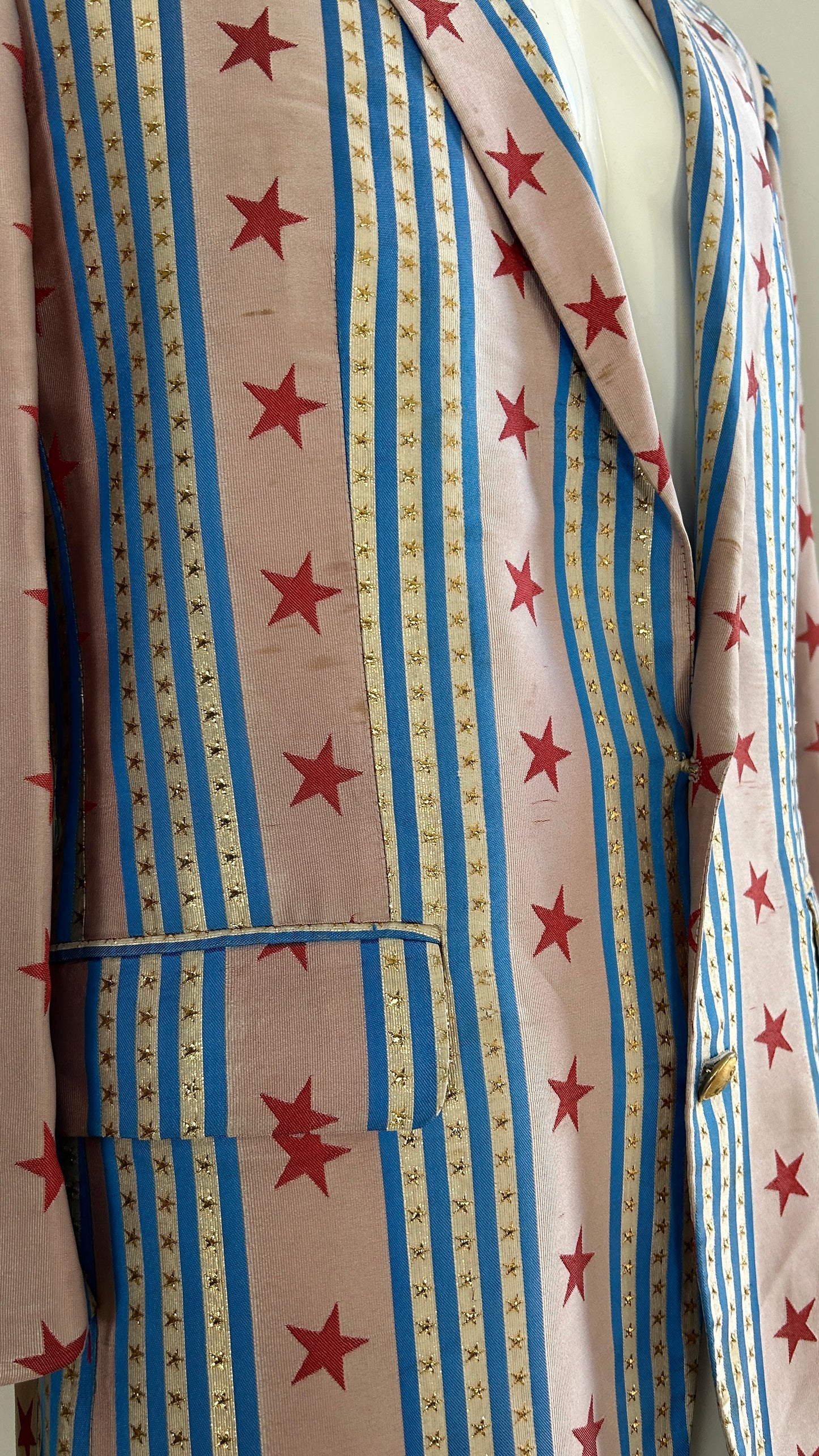 Moschino cheap and chic stars and stripes exhibitionist jacket