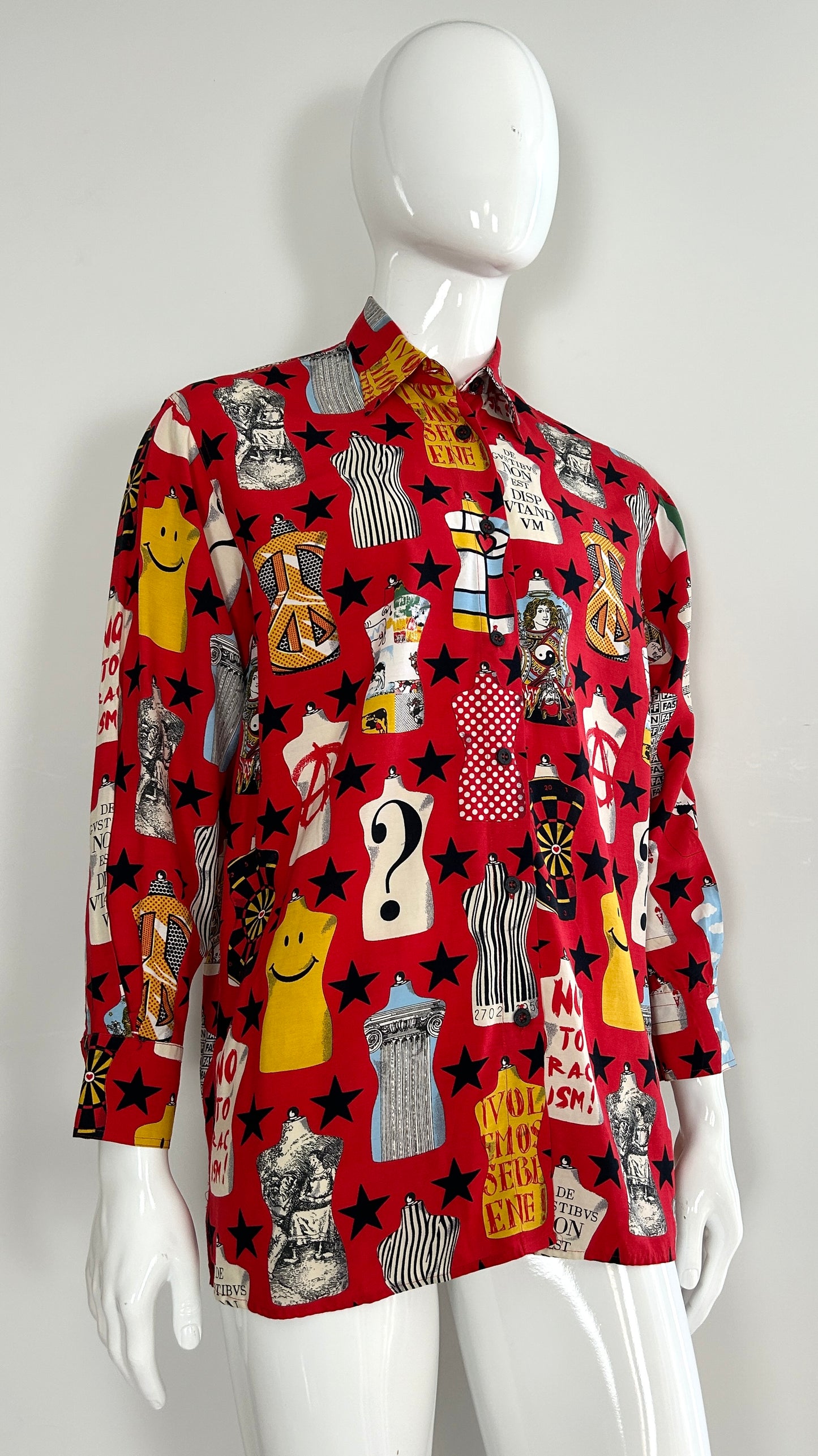 Moschino jeans mannequin shirt