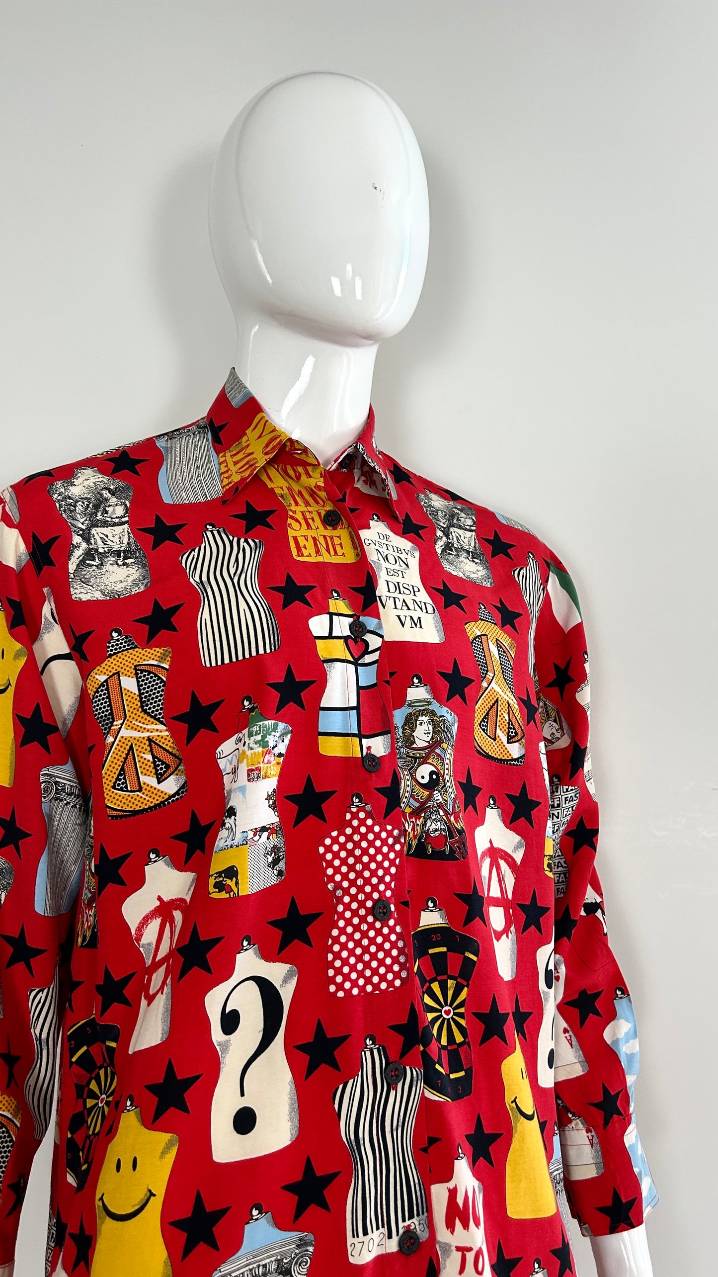 Moschino jeans mannequin shirt