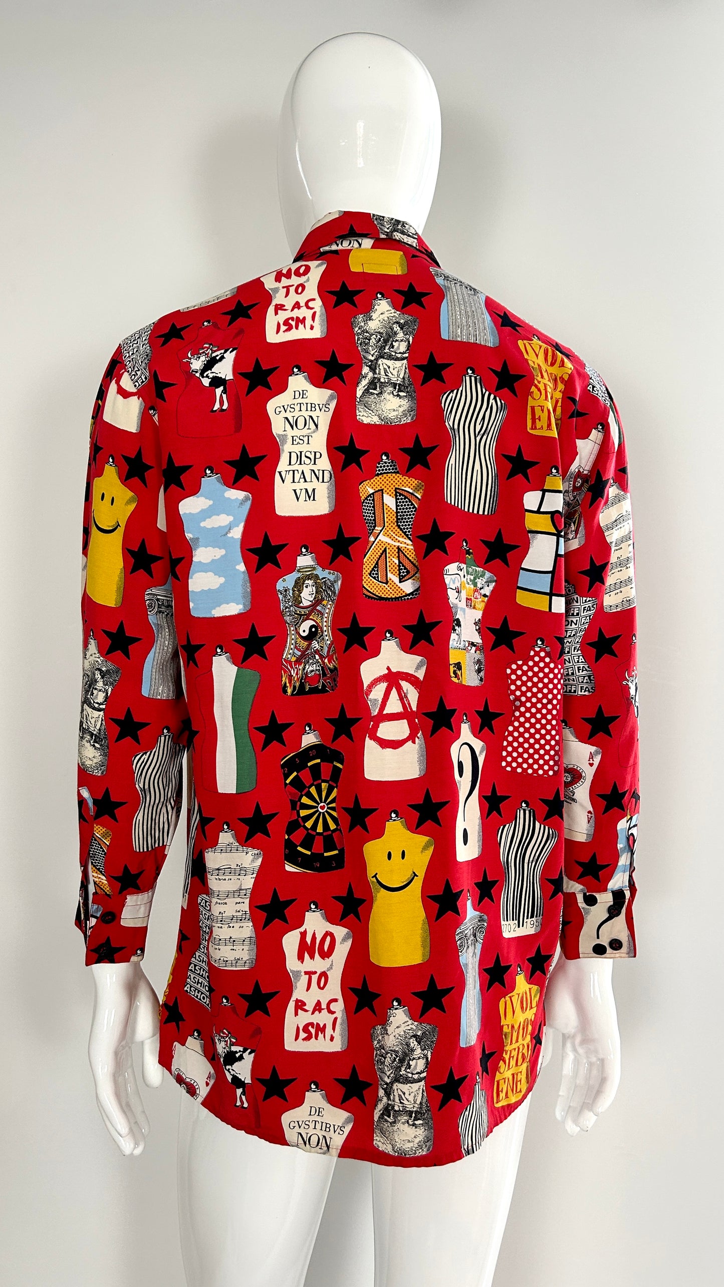 Moschino jeans mannequin shirt