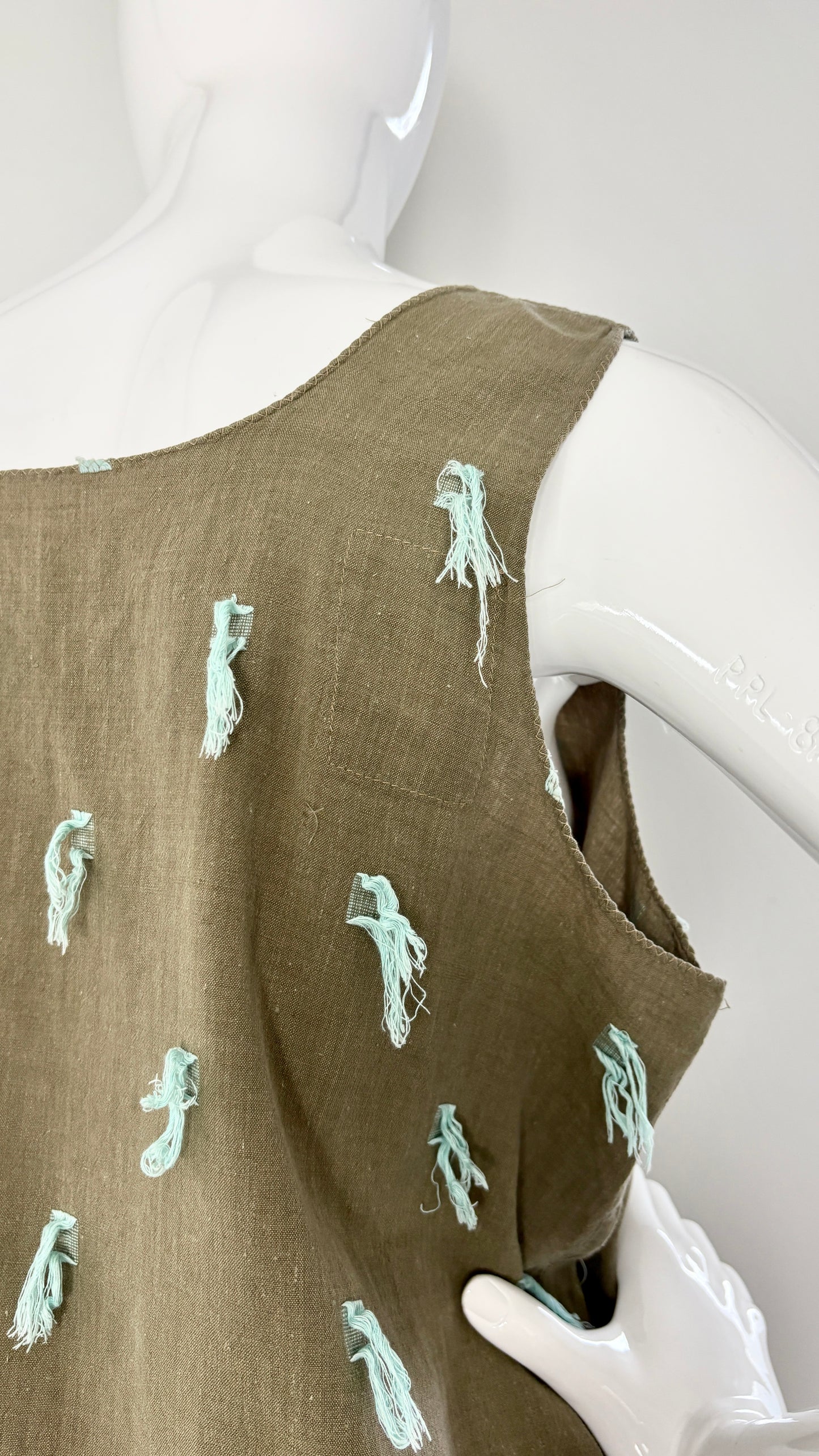 Westwood/McLaren S/S 1982 'Savage' collection tufted tunic