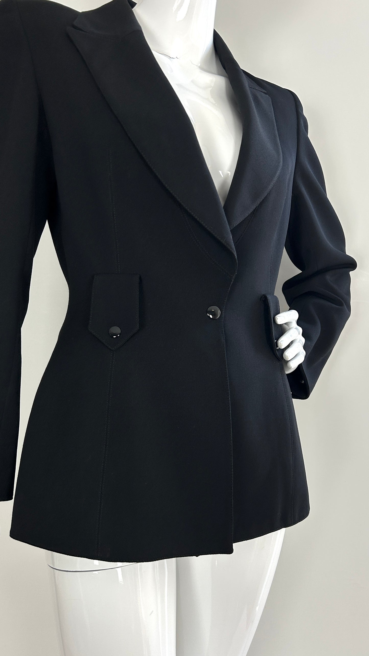 Claude Montana jacket with belt loops