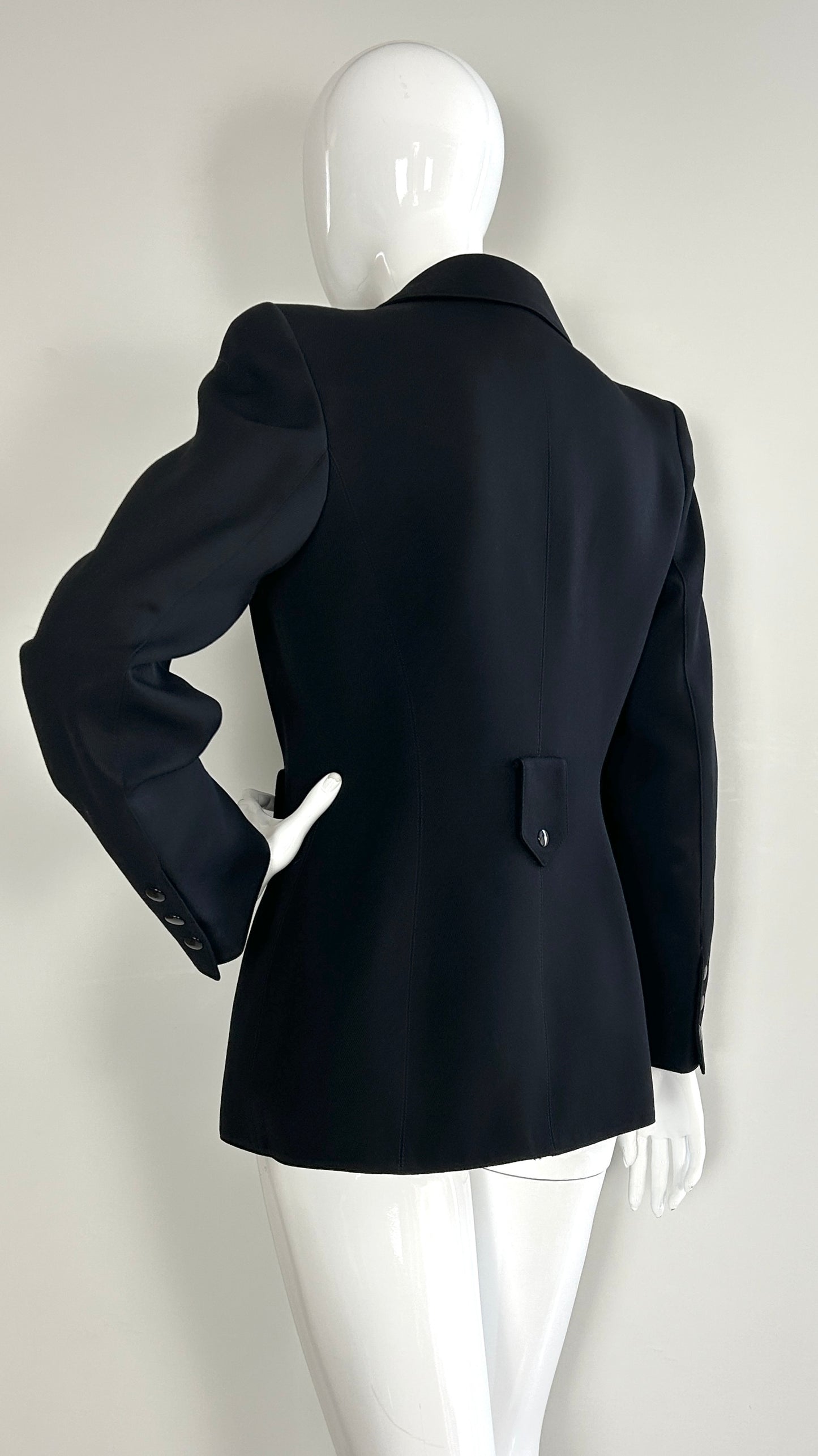 Claude Montana jacket with belt loops