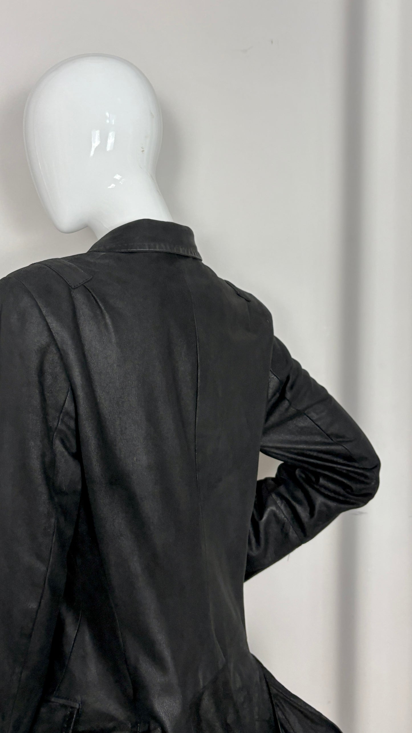 Ann Demeulemeester convertible coat