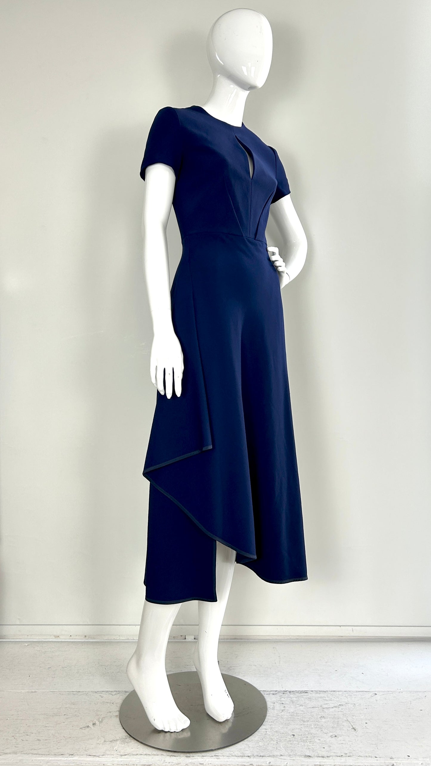 Roland Mouret draped side dress