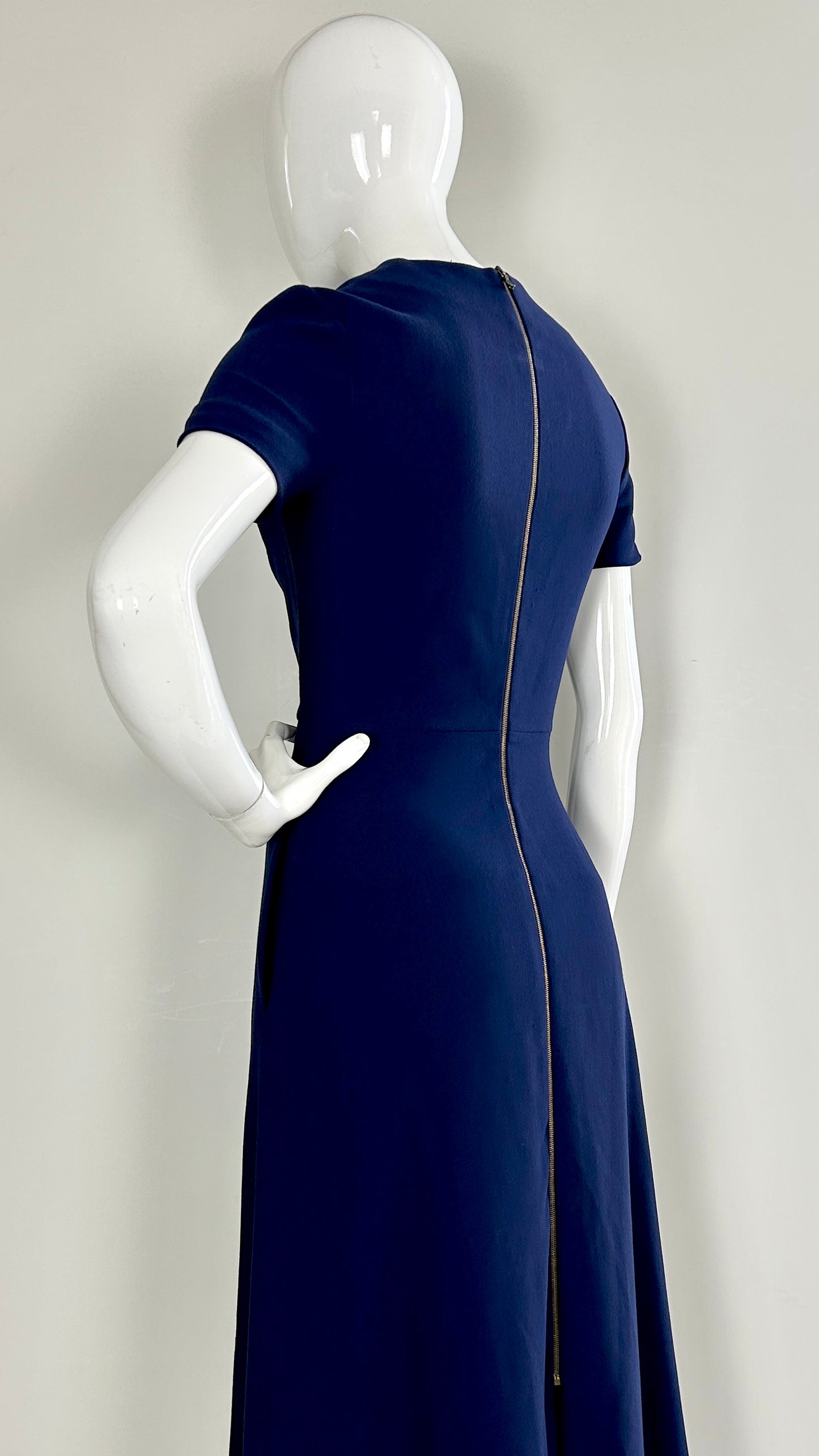 Roland Mouret draped side dress