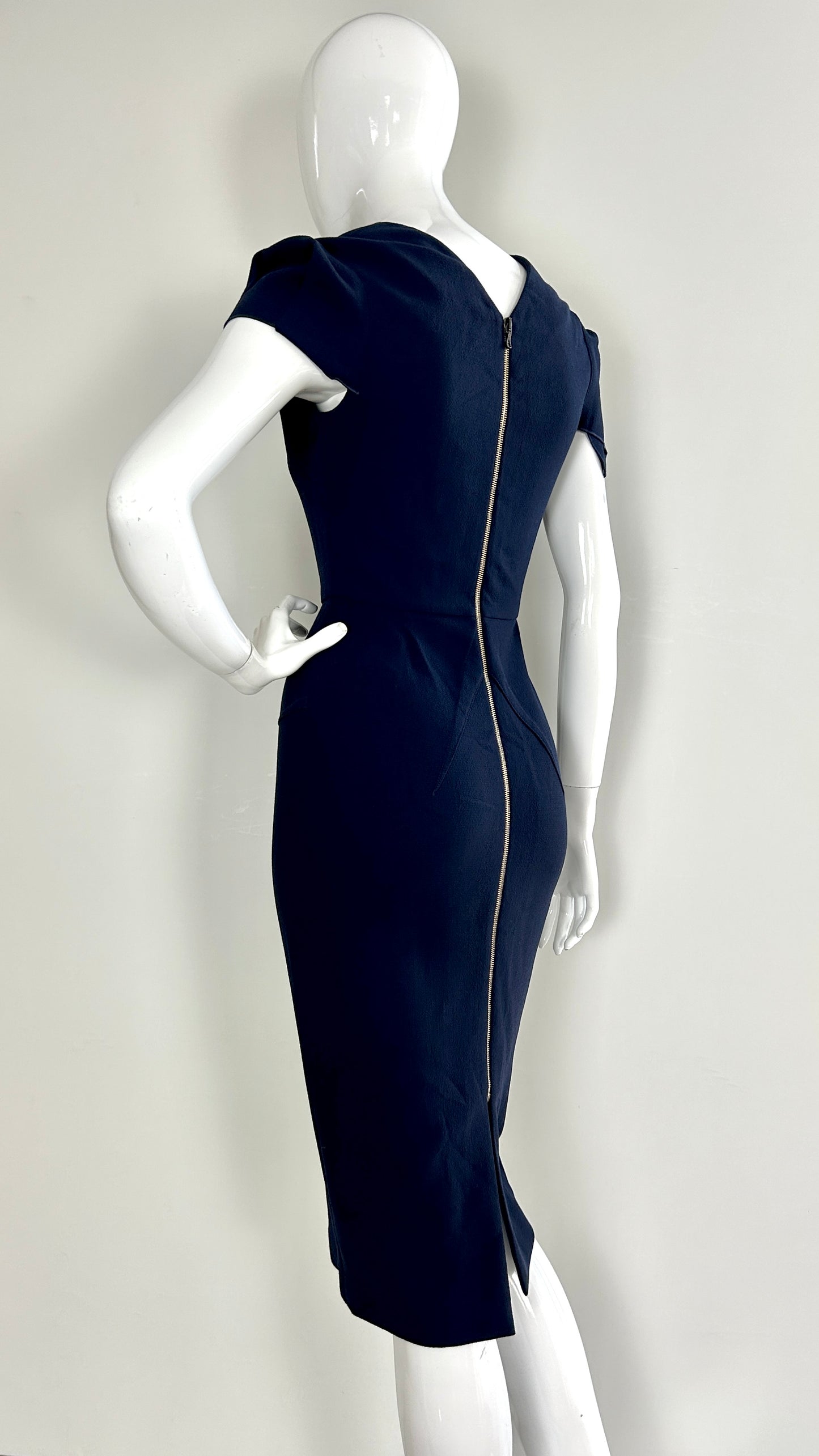 Roland Mouret origami sleeve dress