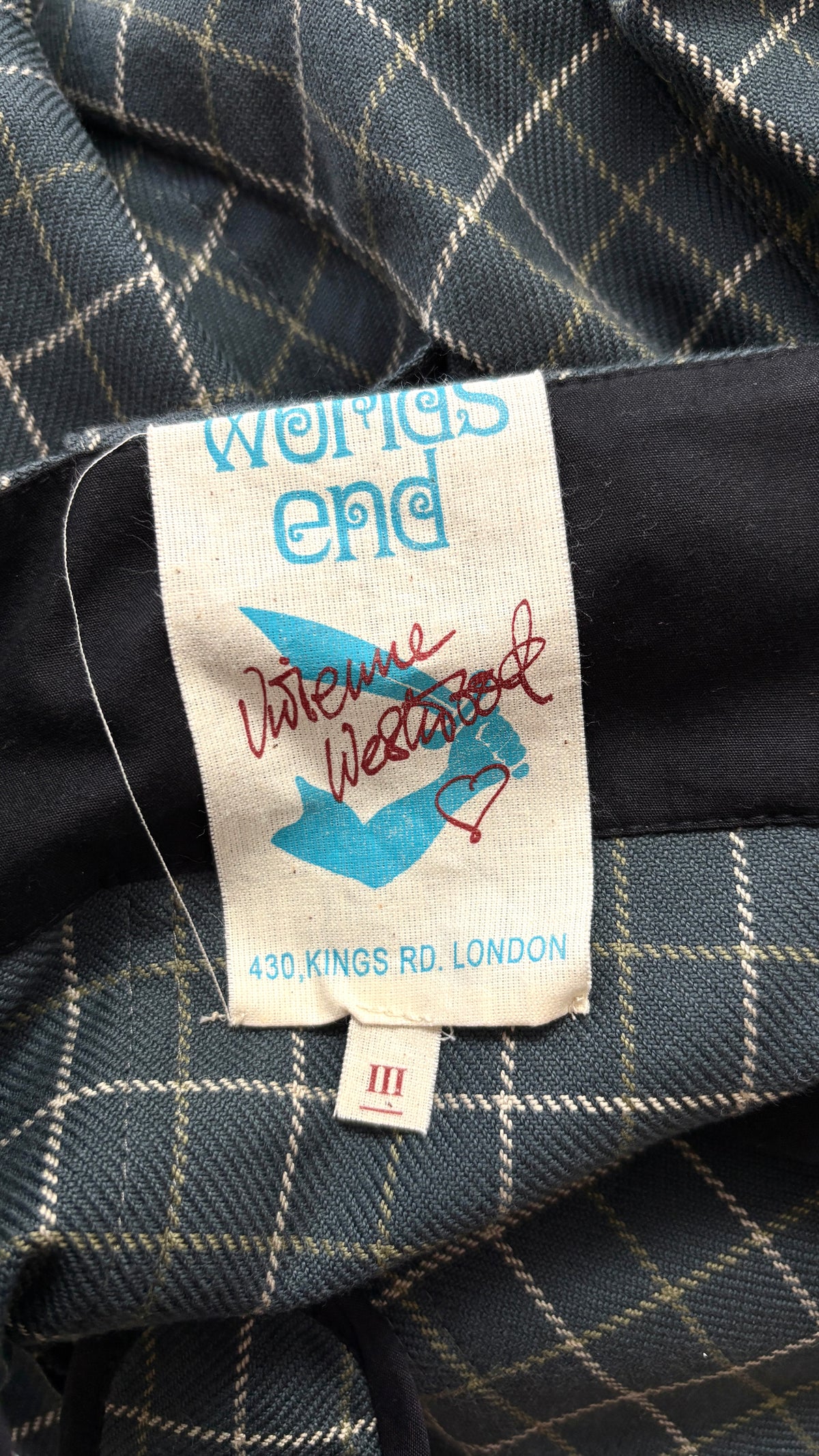 Vivienne Westwood Worlds end classics bondage trousers
