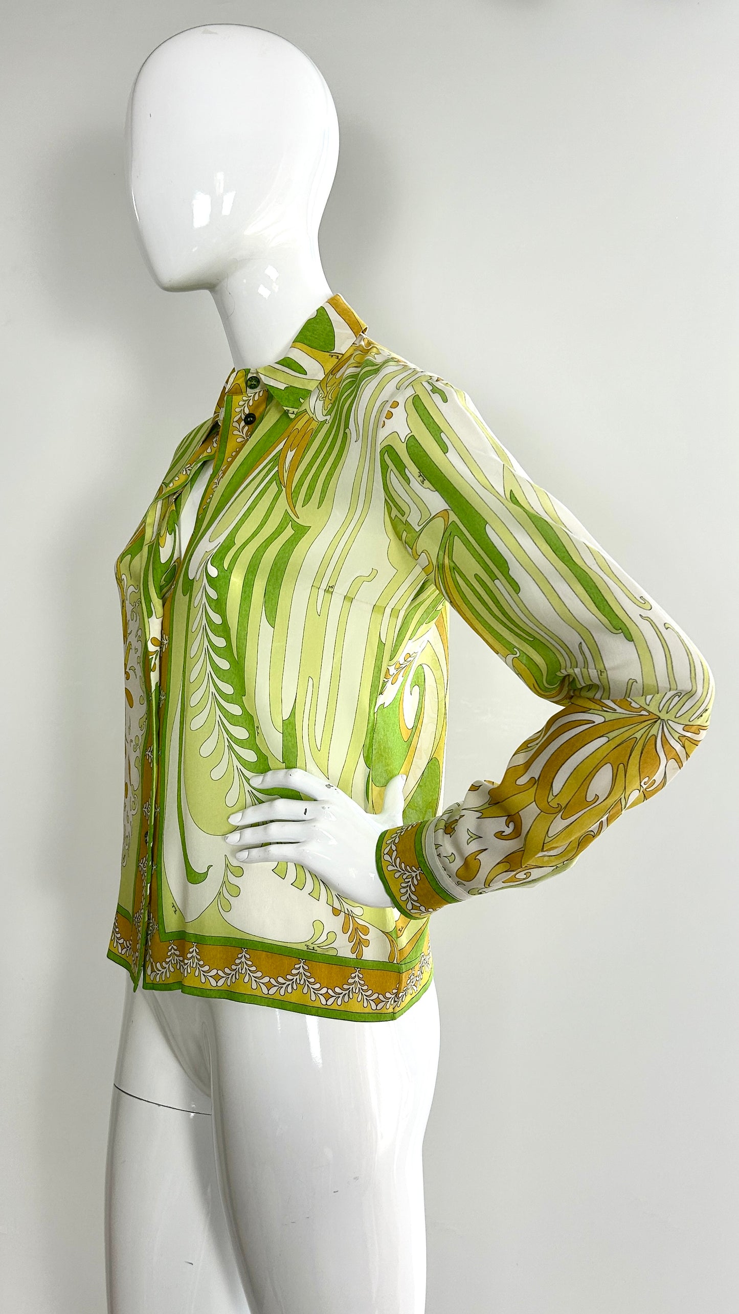 Pucci print blouse
