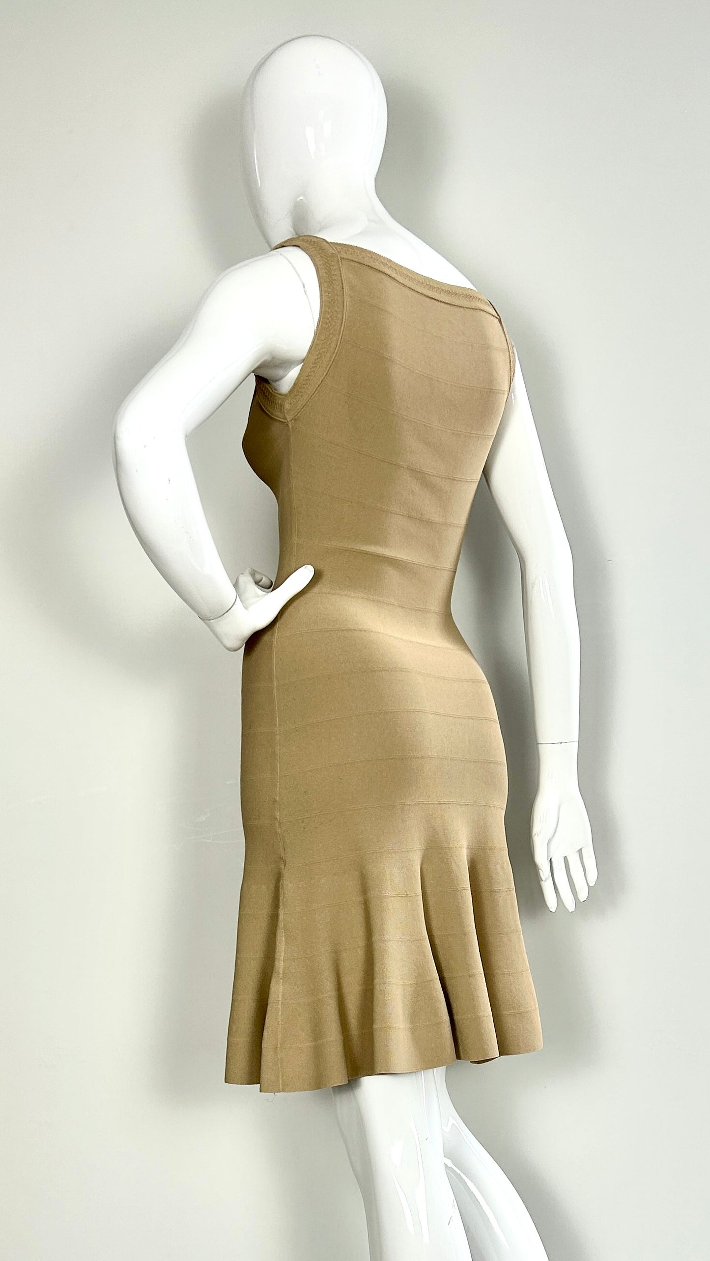 Alaïa lycra knit dress