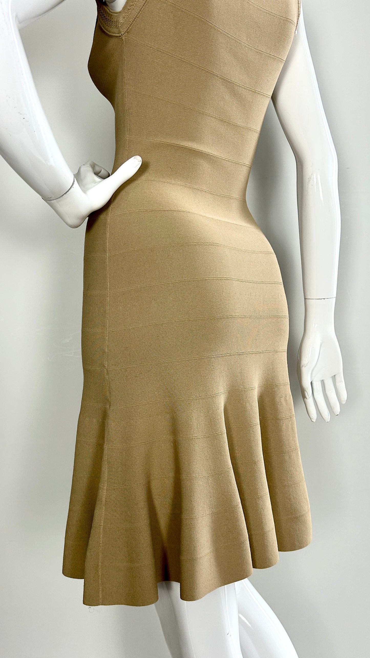 Alaïa lycra knit dress