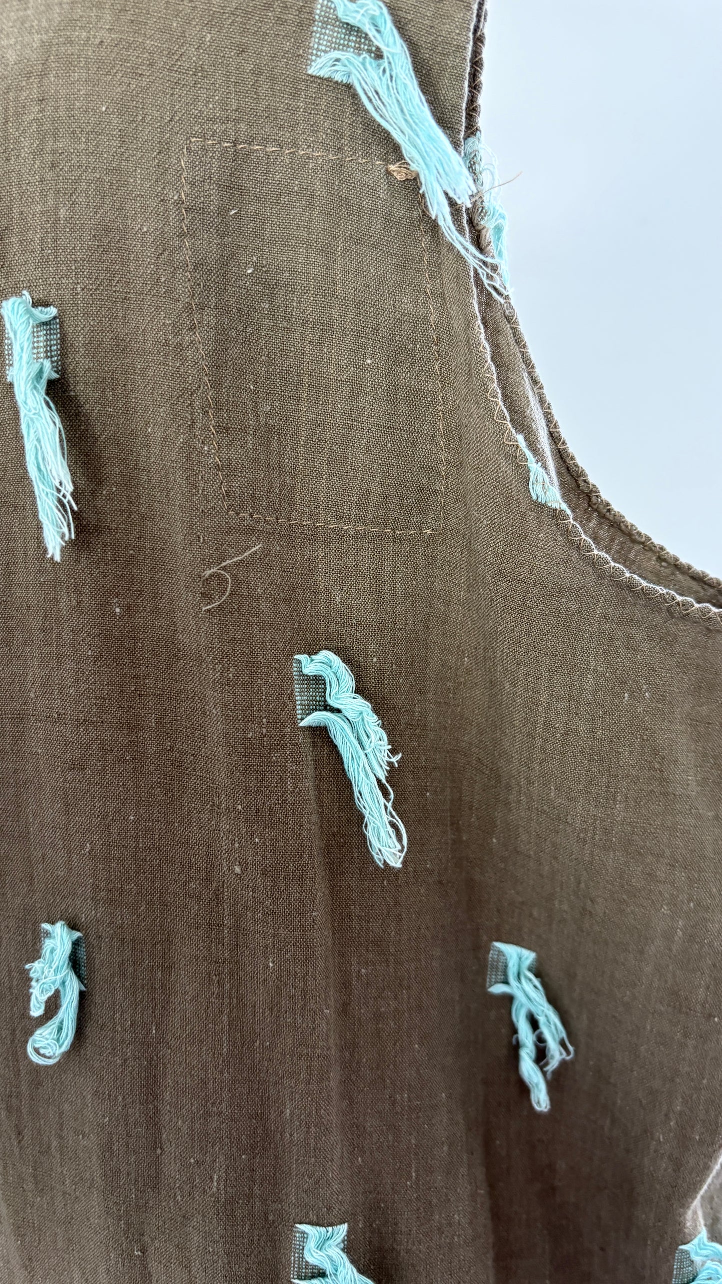 Westwood/McLaren S/S 1982 'Savage' collection tufted tunic